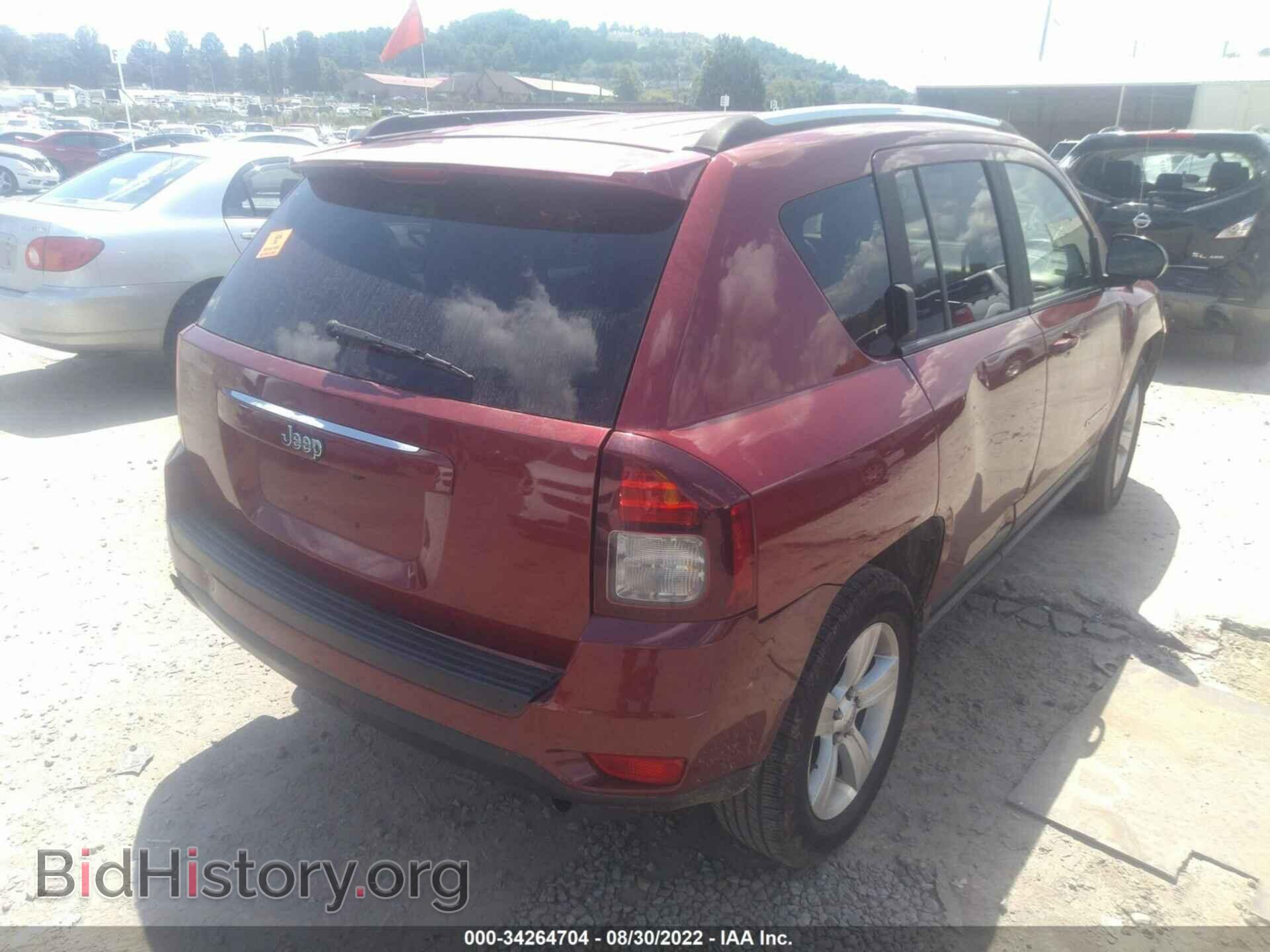 2014 JEEP COMPASS - VIN: 1C4NJCBB0ED758679 - Фото 4