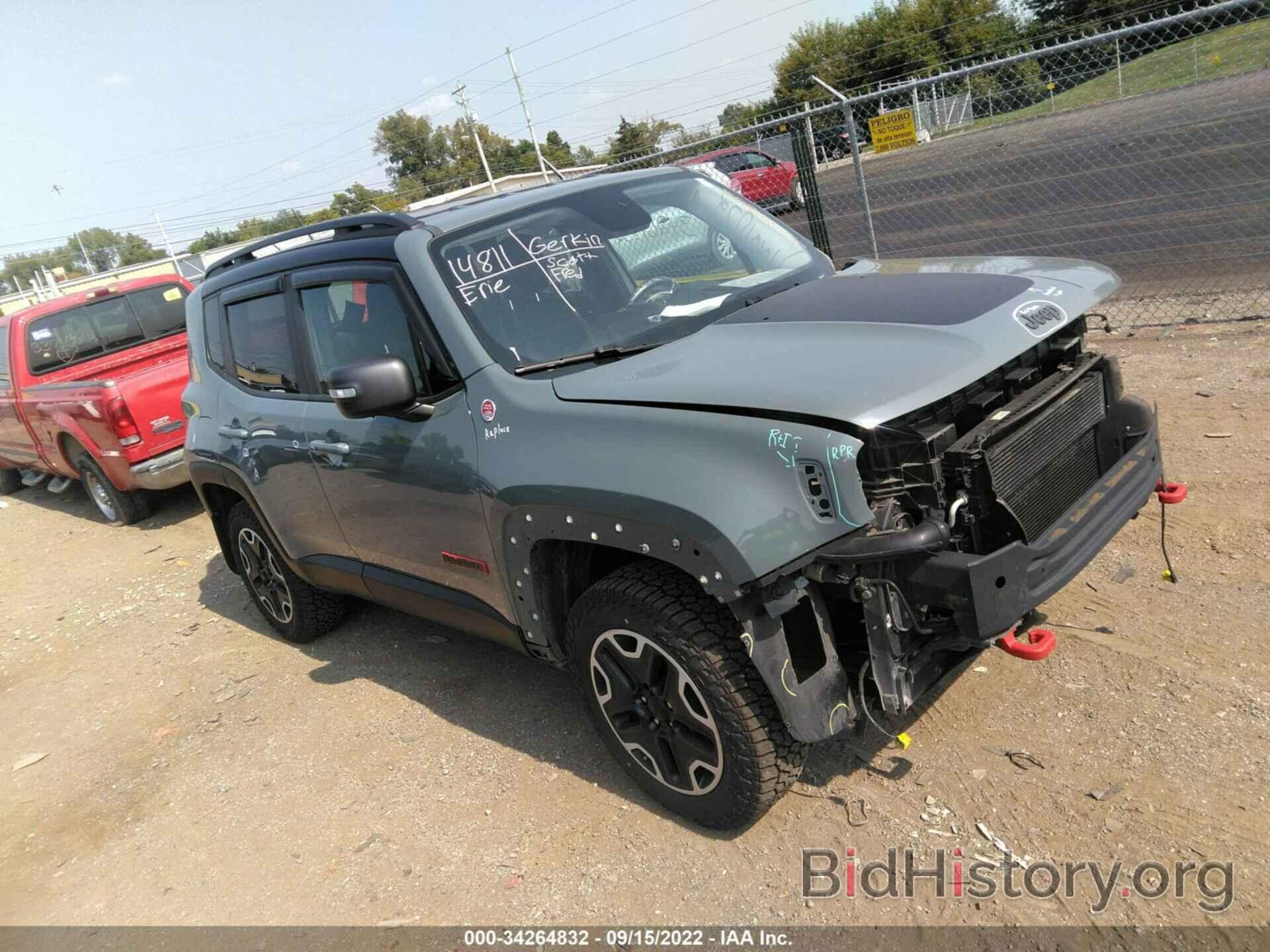 Photo ZACCJBCT9GPC72885 - JEEP RENEGADE 2016