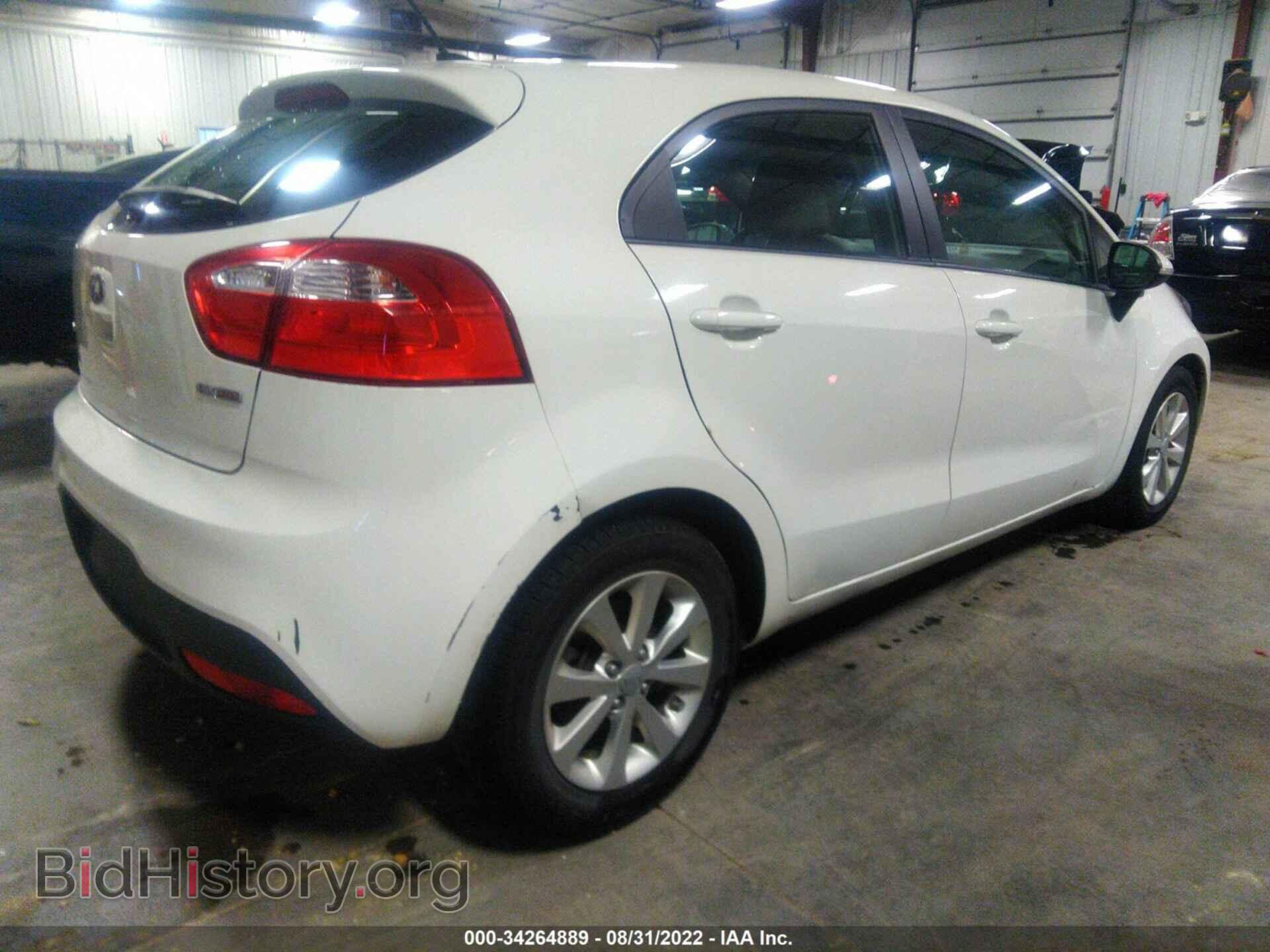 2014 KIA RIO - VIN: KNADN5A37E6338134 - Фото 4