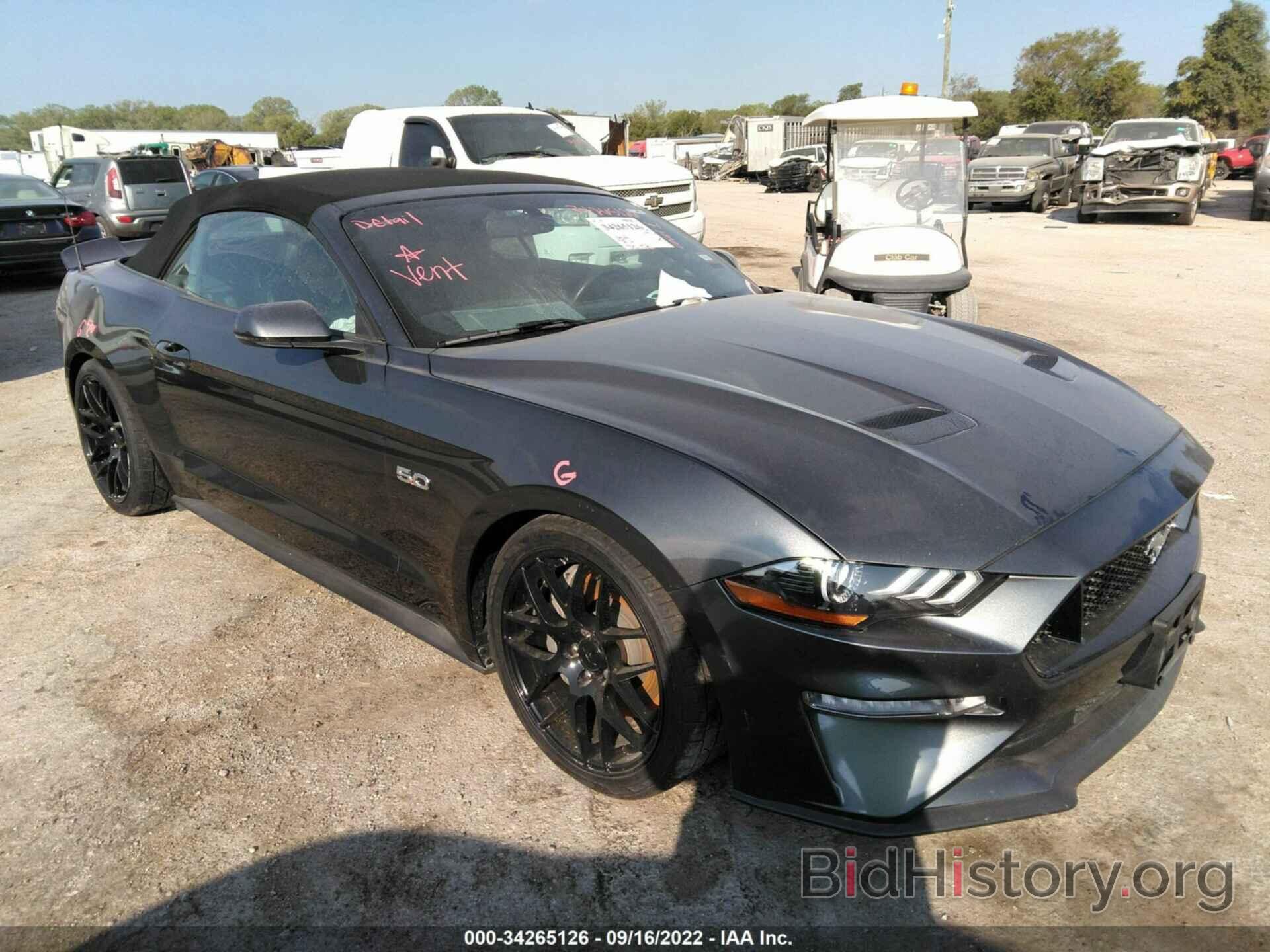 Photo 1FATP8FF8L5111735 - FORD MUSTANG 2020