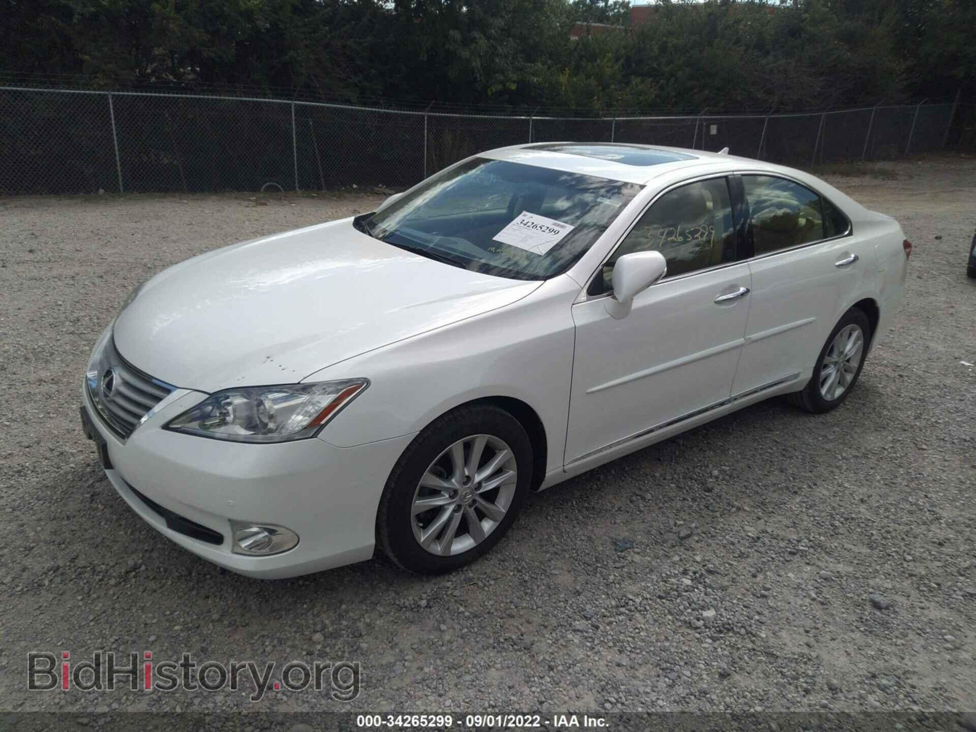 2012 LEXUS ES 350 - VIN: JTHBK1EGXC2503900 - Фото 2