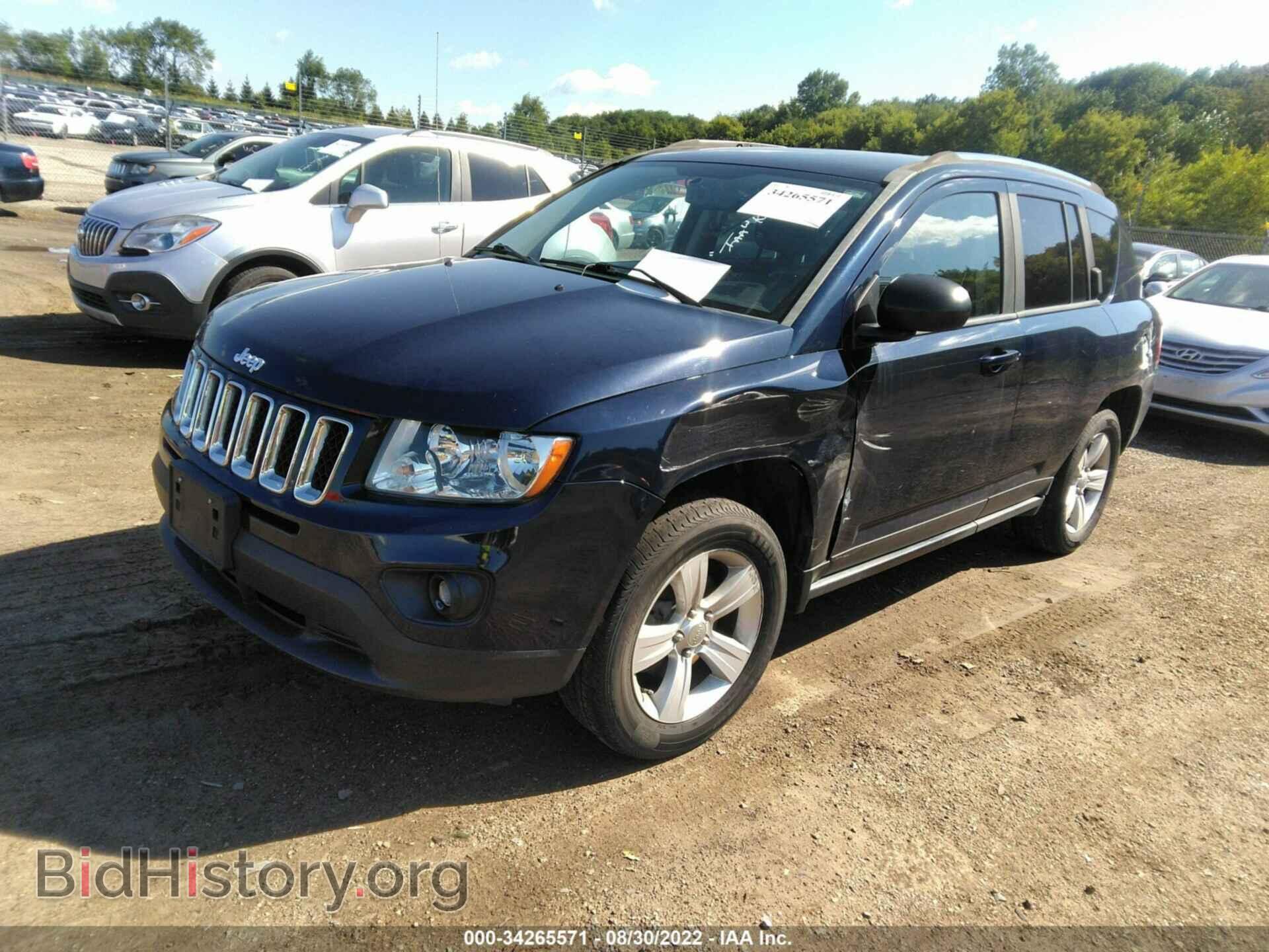 2013 JEEP COMPASS - VIN: 1C4NJDBB7DD225510 - Фото 2