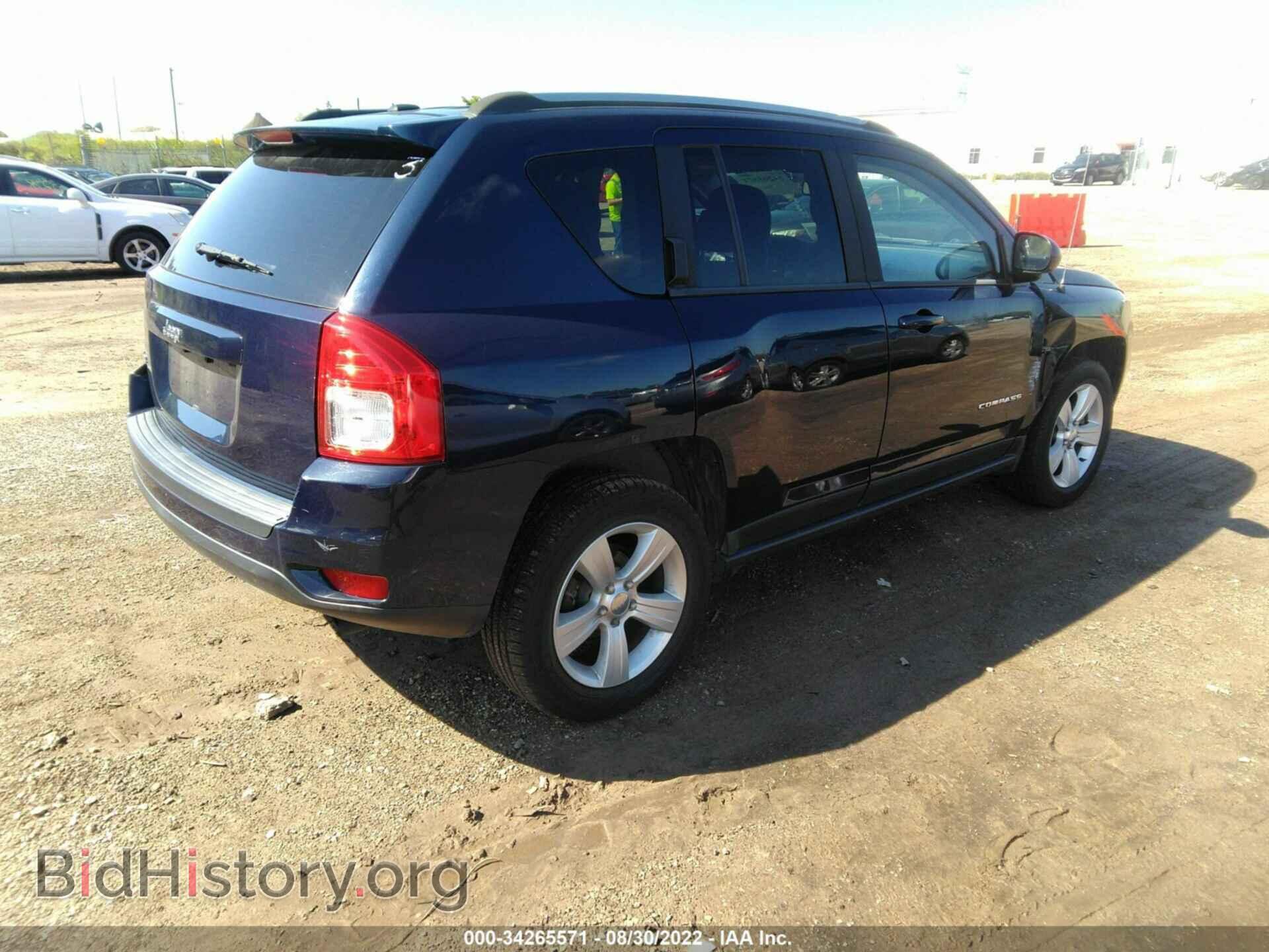 2013 JEEP COMPASS - VIN: 1C4NJDBB7DD225510 - Фото 4