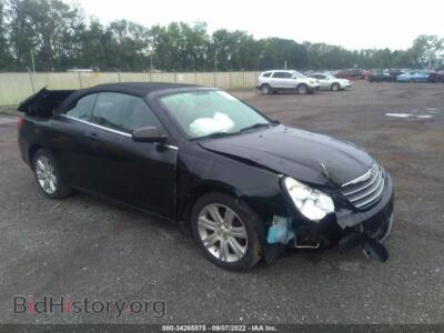 2010 Chrysler SEBRING Touring, черный — VIN 1C3BC5ED3AN104130, IAAI