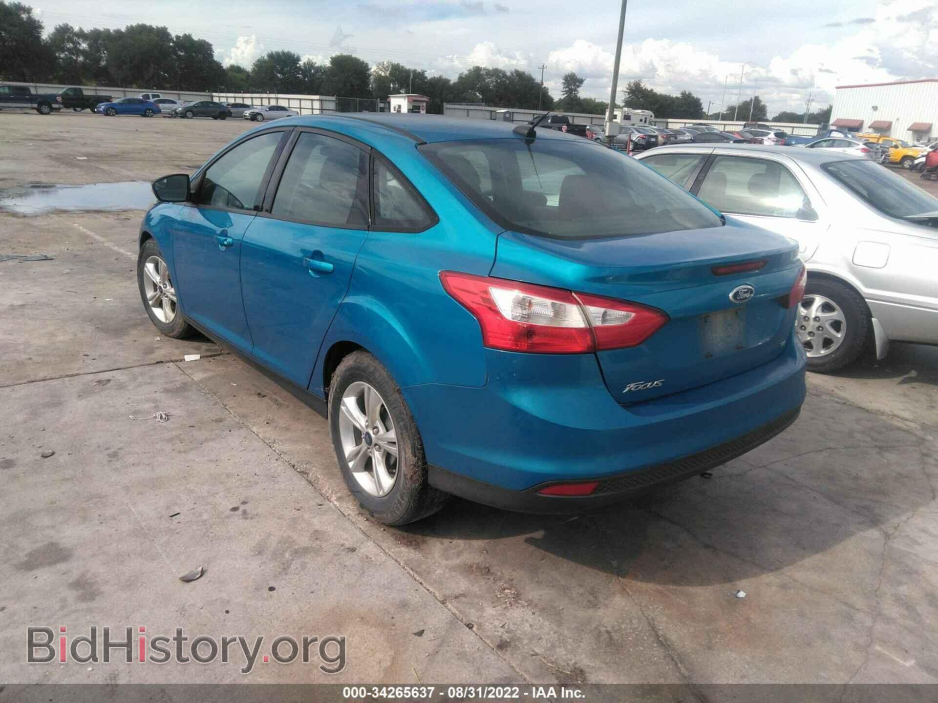 2013 FORD FOCUS - VIN: 1FADP3F29DL334089 - Фото 3