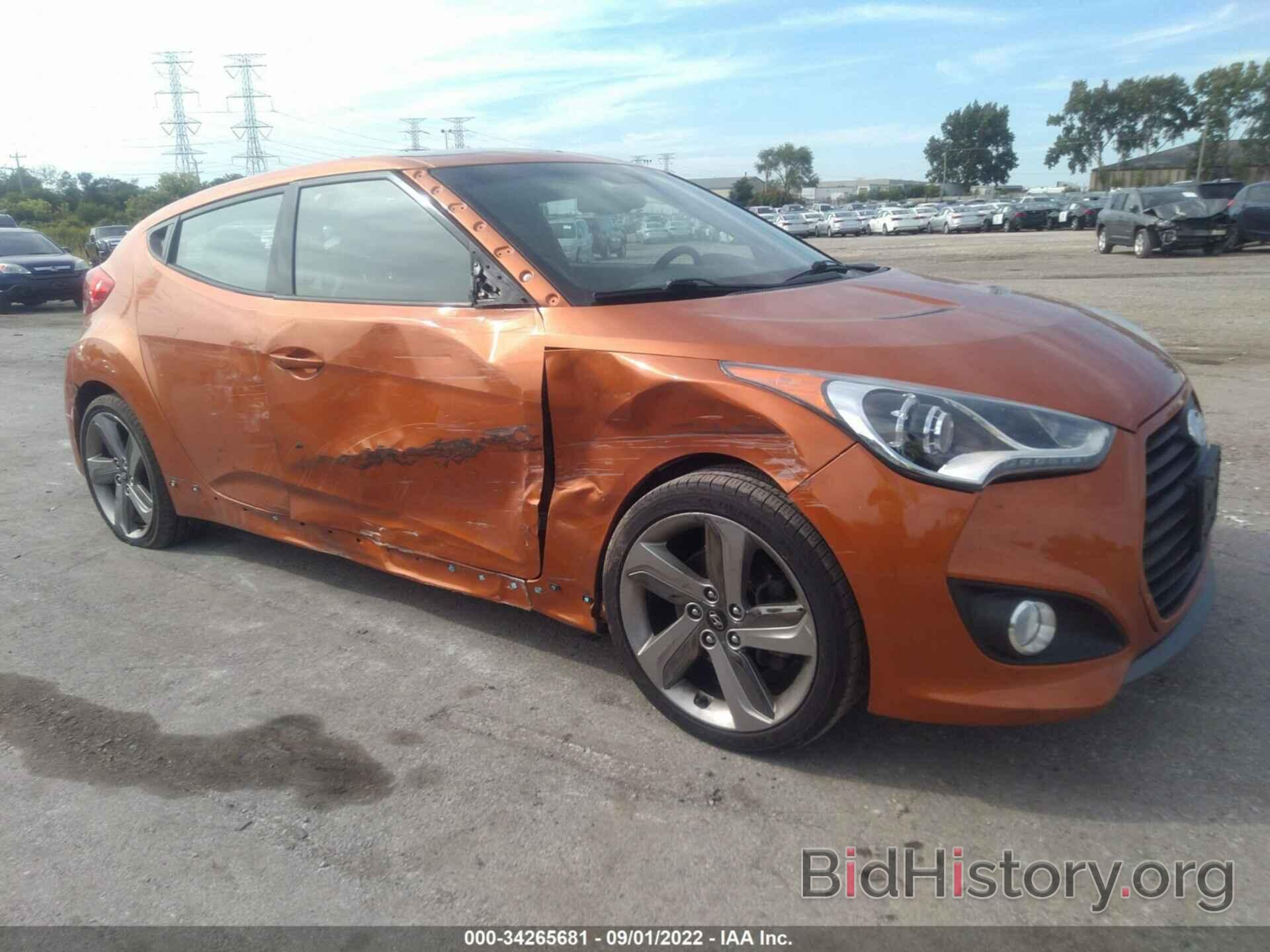 Photo KMHTC6AE1EU186709 - HYUNDAI VELOSTER 2014