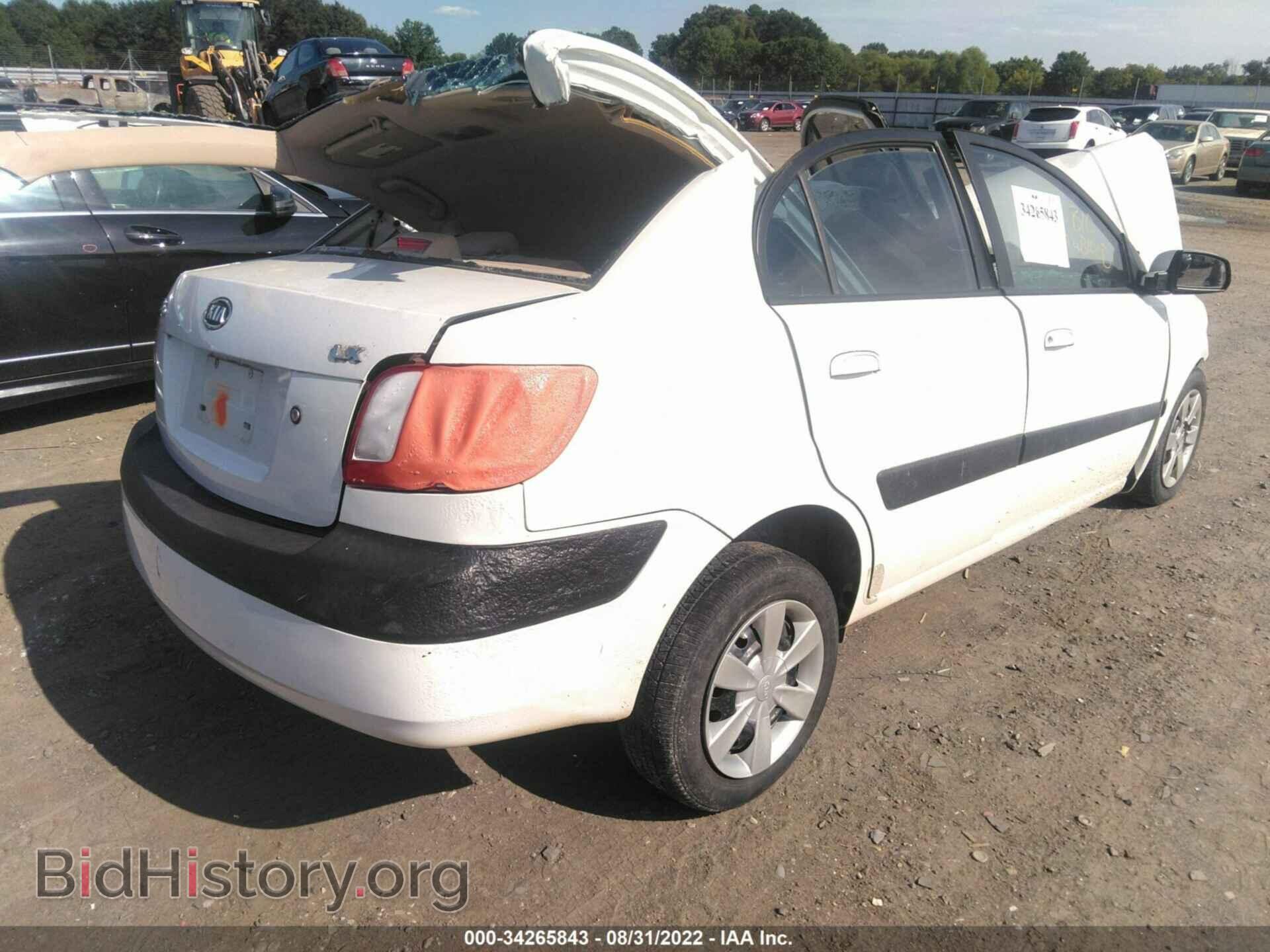 2007 KIA RIO - VIN: KNADE123576205866 - Фото 4