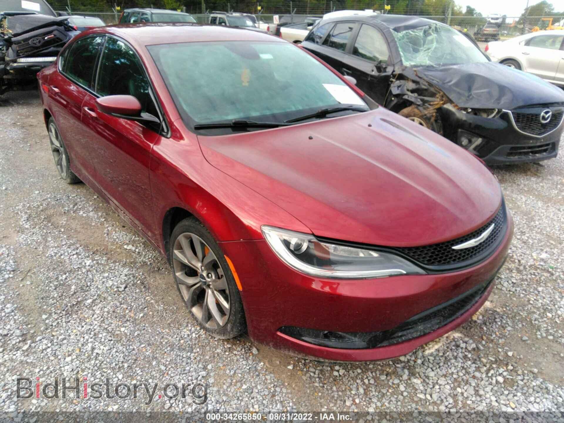 Фотография 1C3CCCDG9FN673916 - CHRYSLER 200 2015