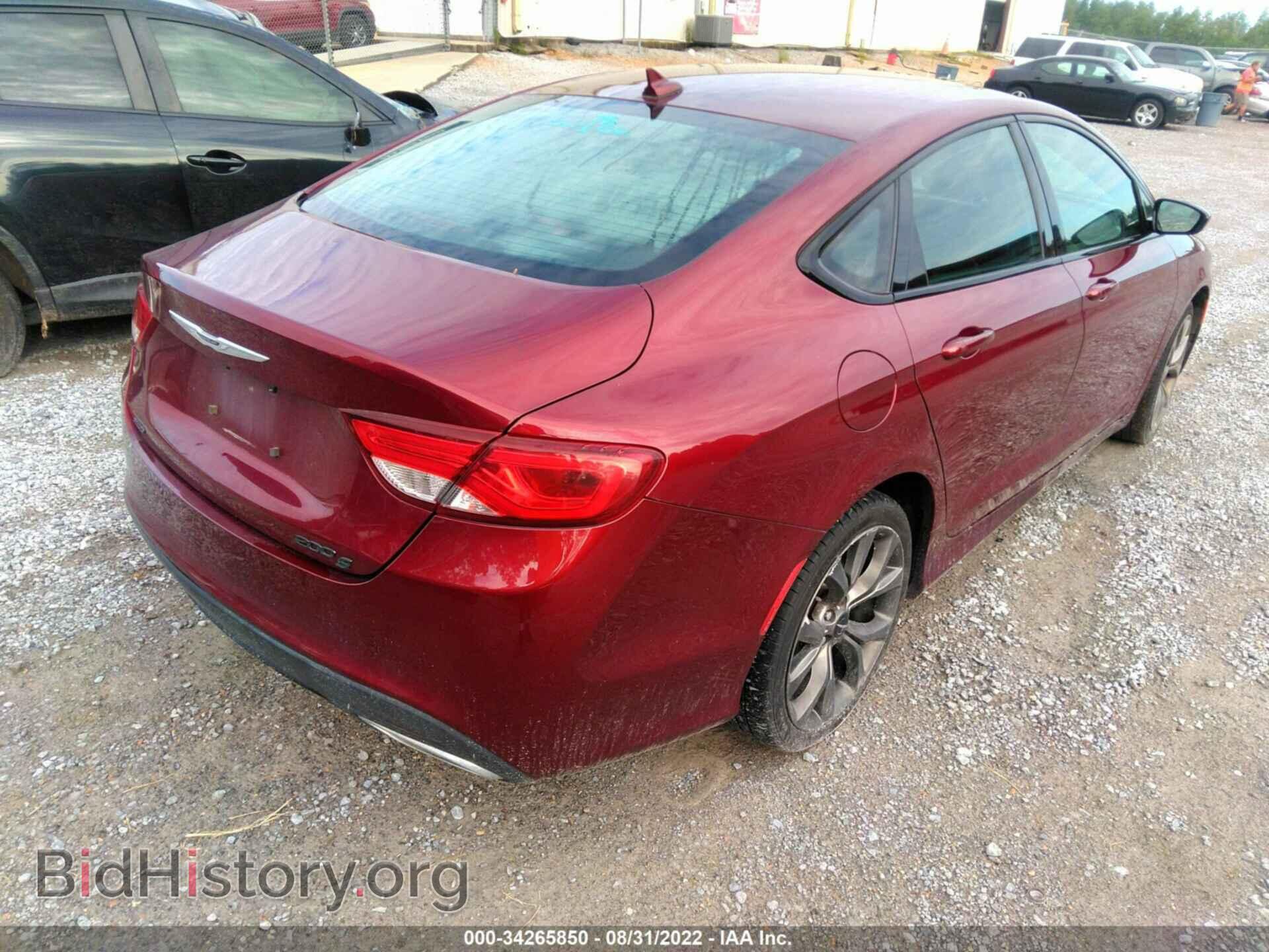 2015 CHRYSLER 200 - VIN: 1C3CCCDG9FN673916 - Фото 4