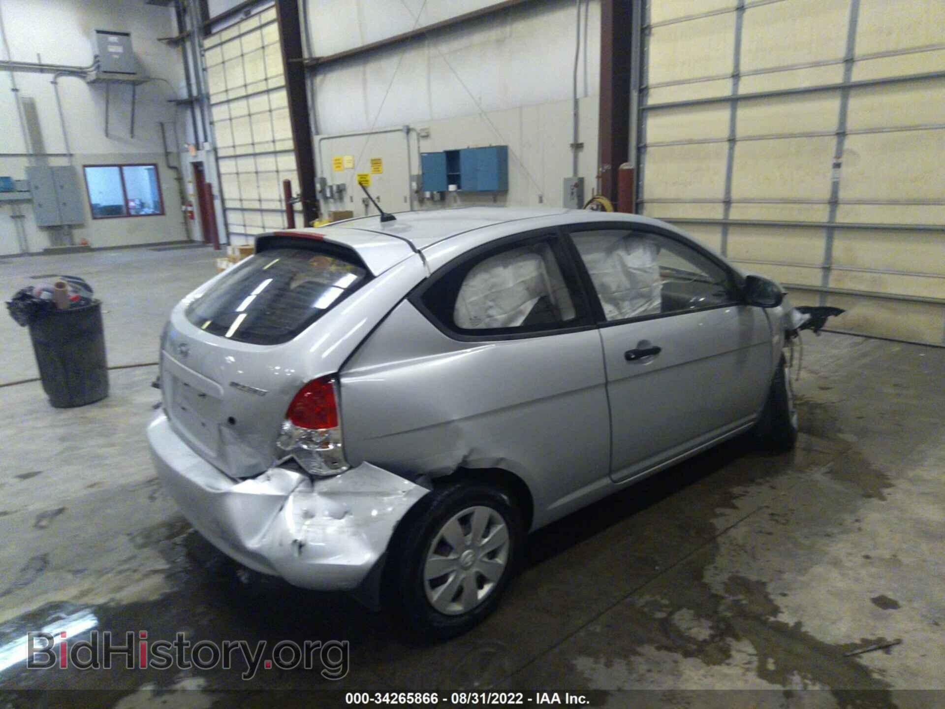 2007 HYUNDAI ACCENT - VIN: KMHCM36C27U041345 - Фото 4