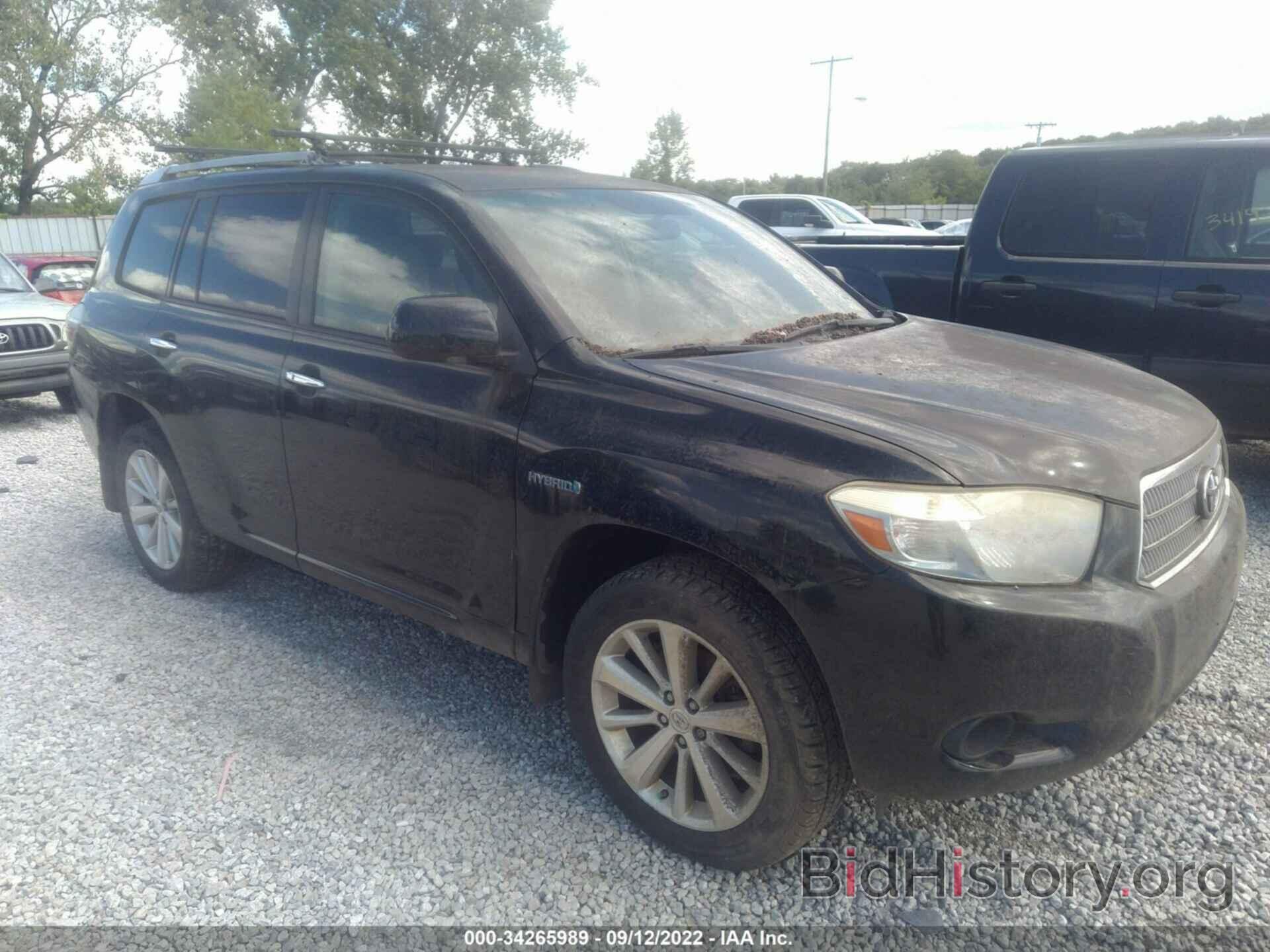 Photo JTEEW41A482010366 - TOYOTA HIGHLANDER HYBRID 2008