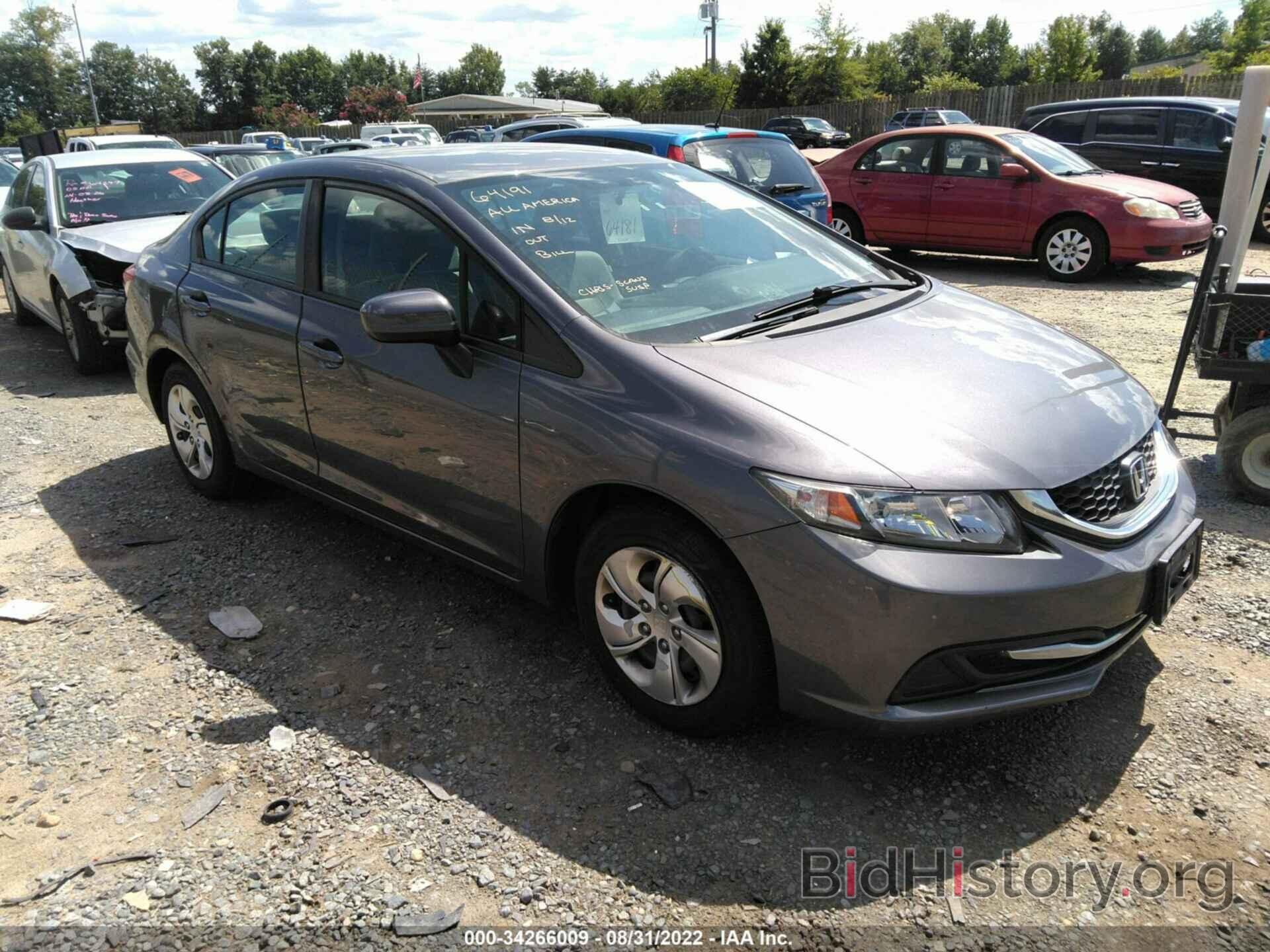 Фотография 19XFB2F55EE018947 - HONDA CIVIC SEDAN 2014