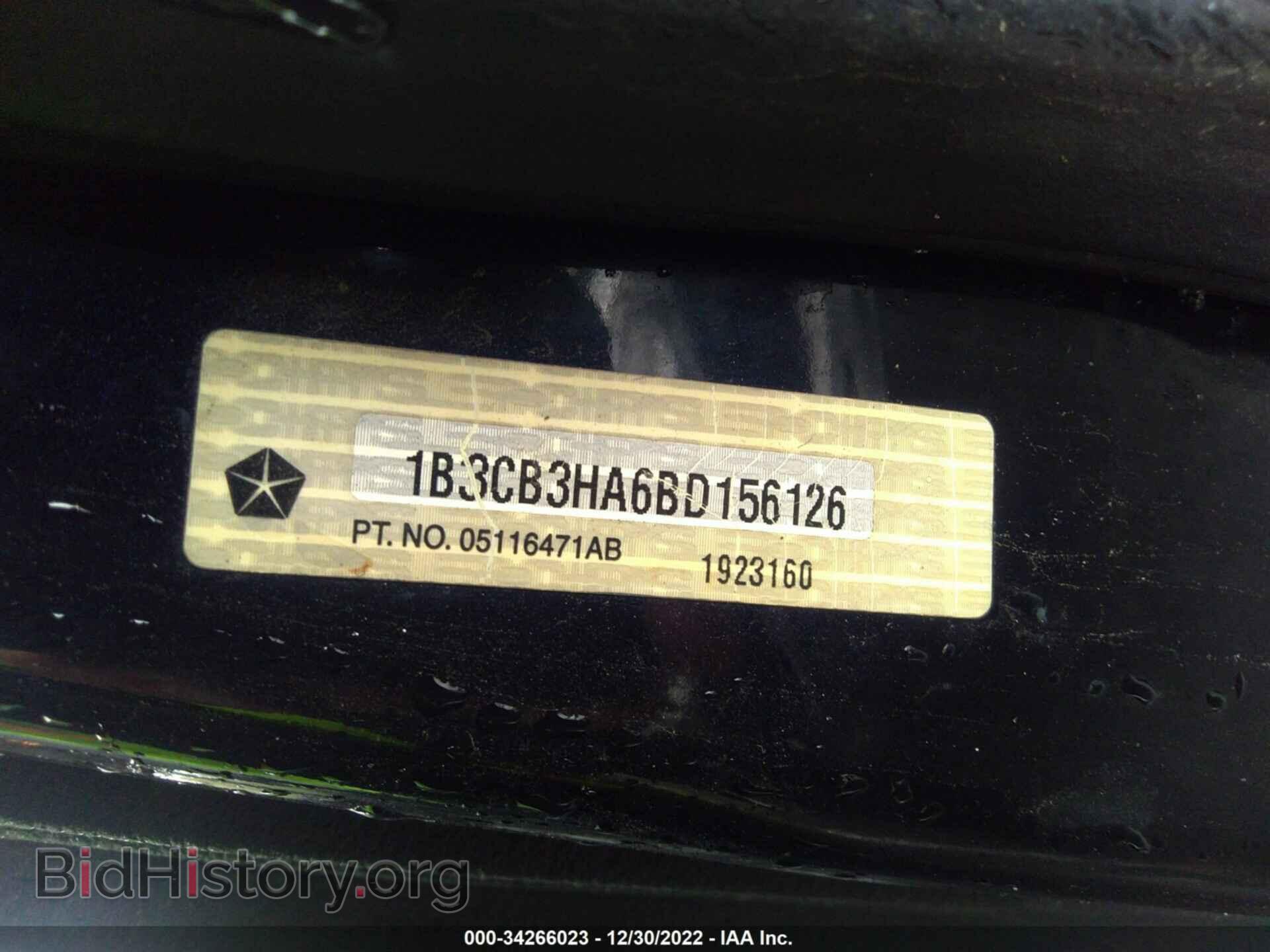 2011 DODGE CALIBER - VIN: 1B3CB3HA6BD156126 - Фото 9