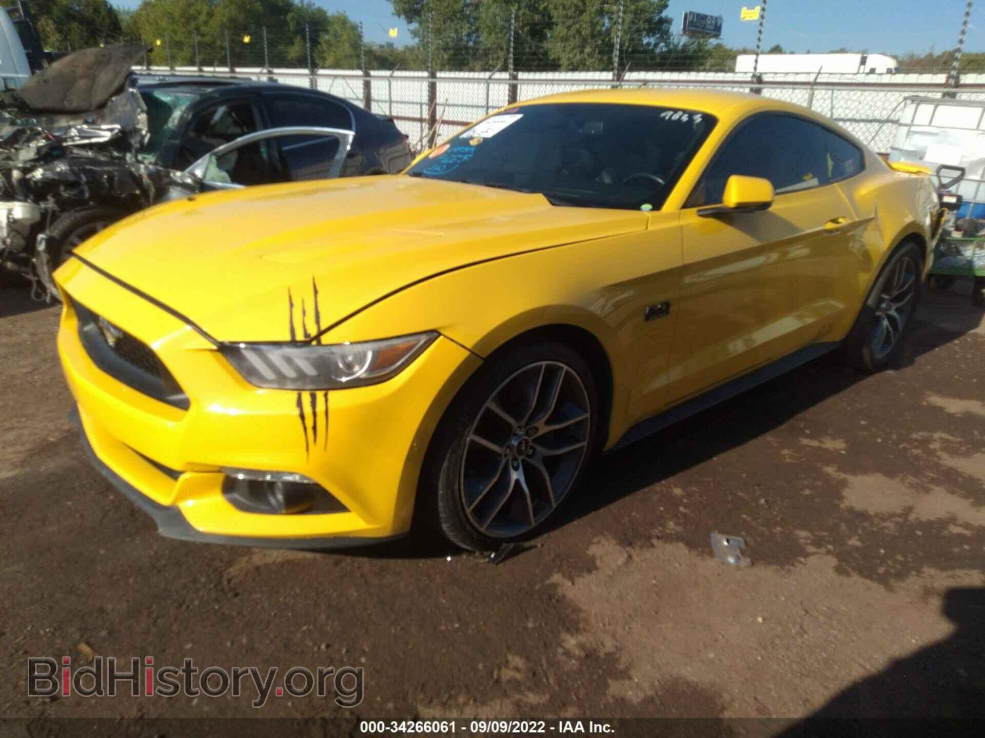 2015 FORD MUSTANG - VIN: 1FA6P8CF6F5349833 - Фото 2