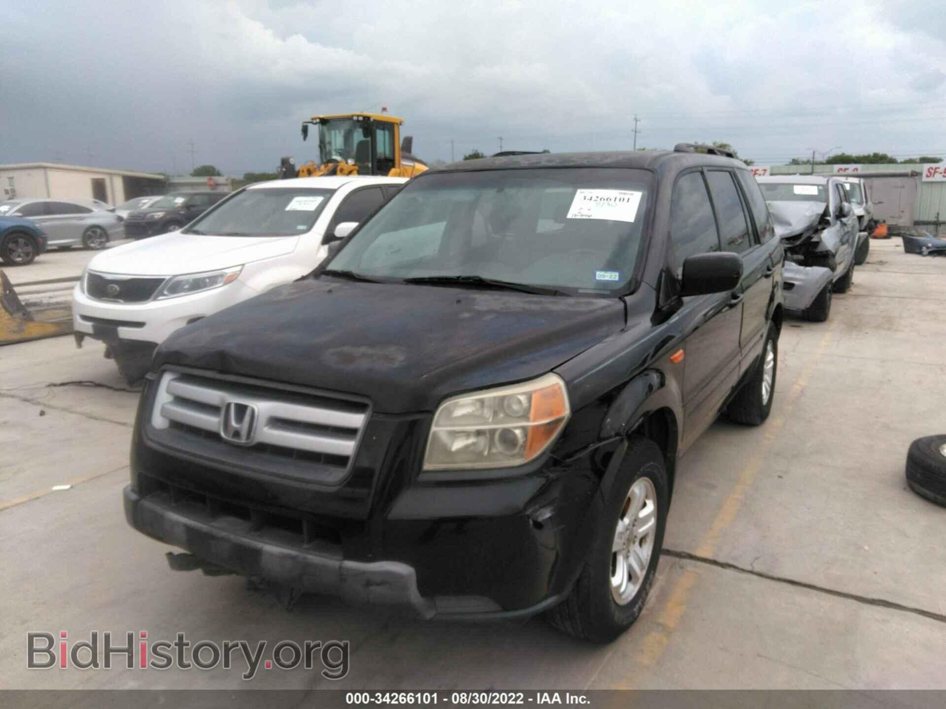 2008 HONDA PILOT - VIN: 5FNYF282X8B030350 - Фото 2