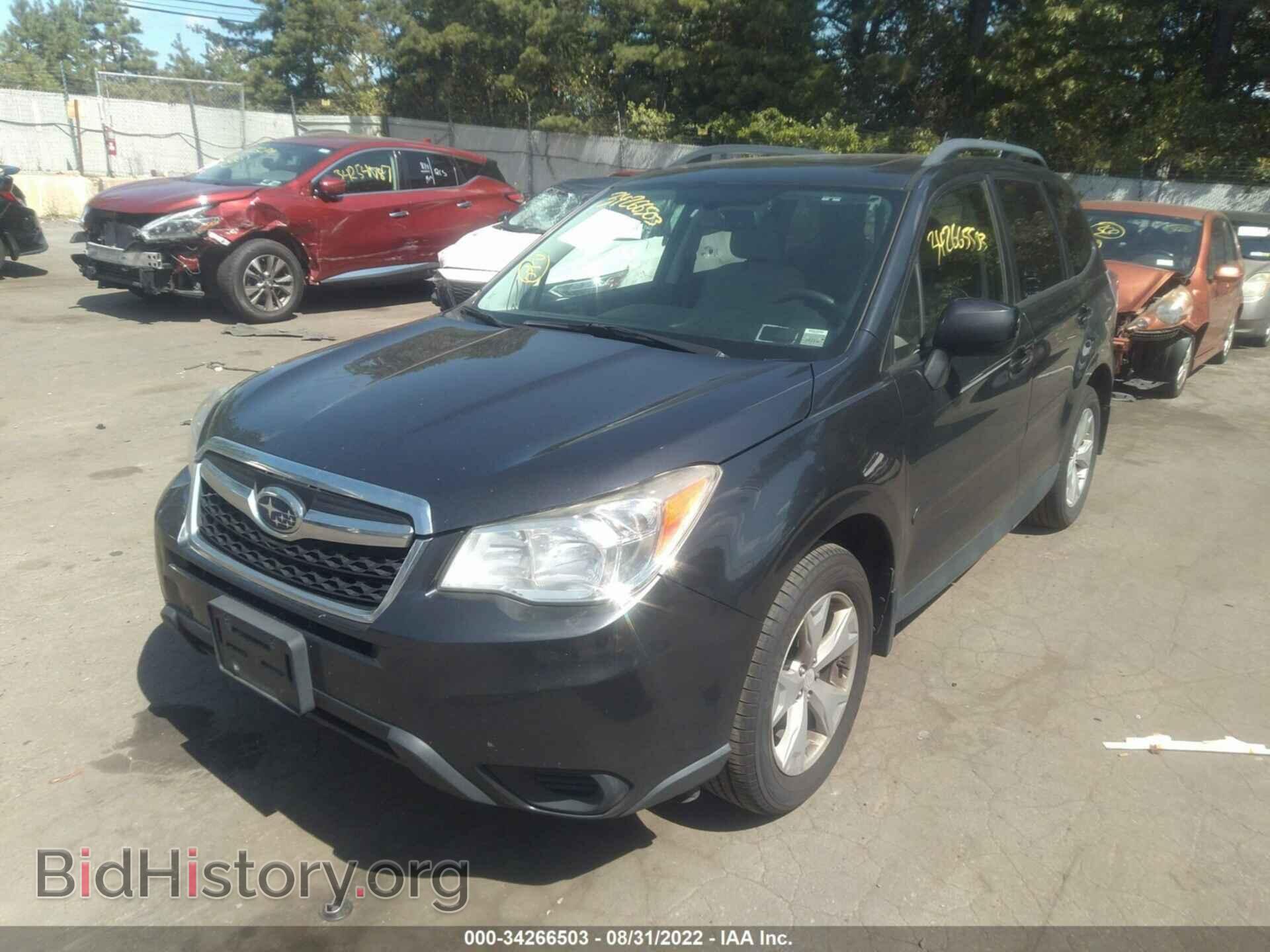 2015 SUBARU FORESTER - VIN: JF2SJADC1FH481419 - Фото 2