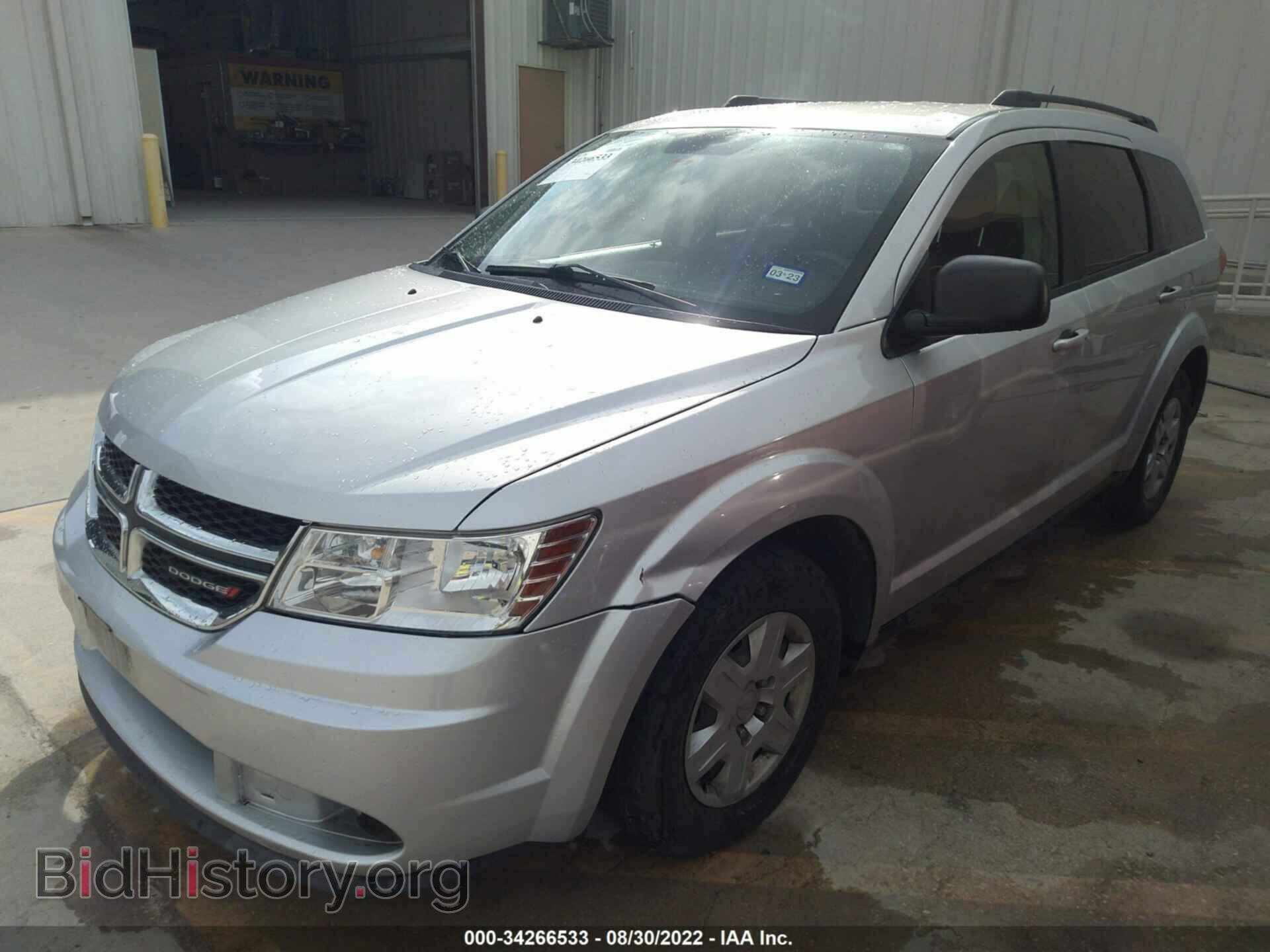 2012 DODGE JOURNEY - VIN: 3C4PDCAB5CT273284 - Фото 2