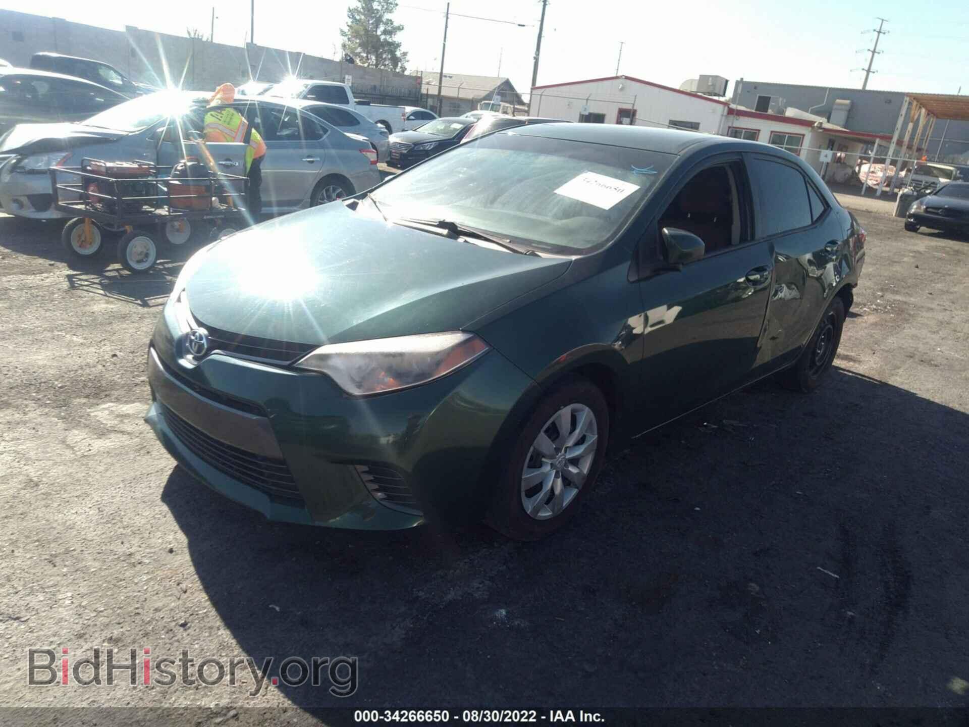 2015 TOYOTA COROLLA - VIN: 2T1BURHE2FC413862 - Photo 2