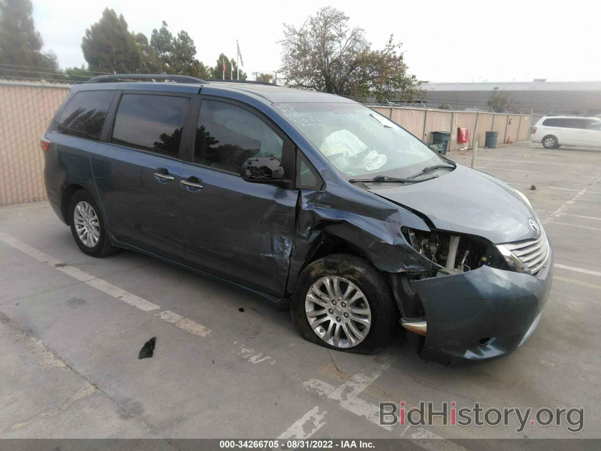 Фотография 5TDYK3DC4GS727958 - TOYOTA SIENNA 2016