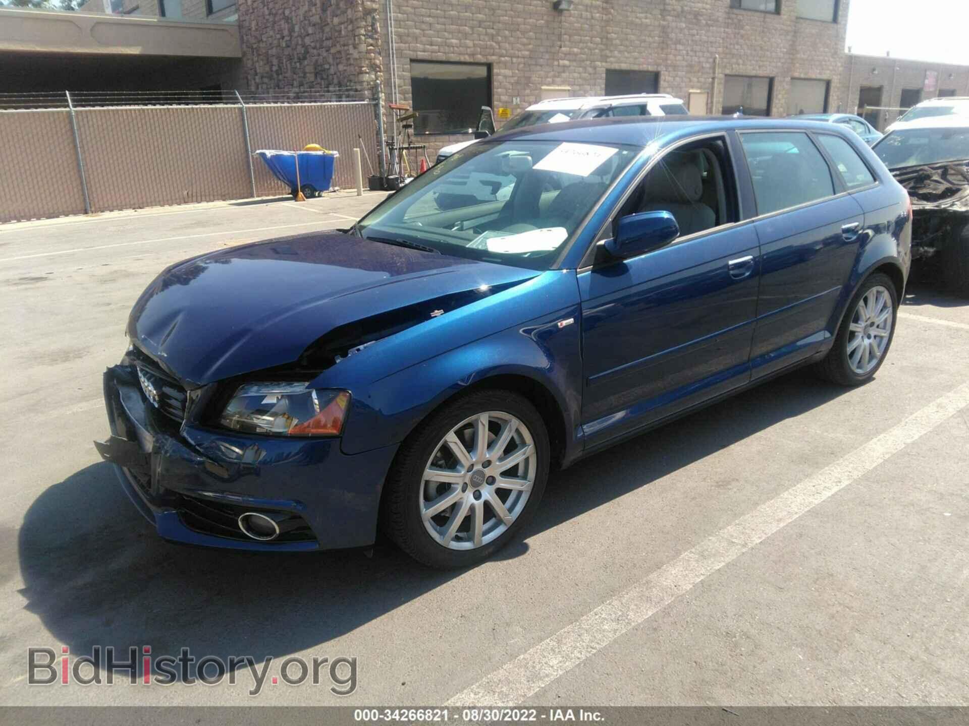 2013 AUDI A3 - VIN: WAUKEAFM3DA033016 - Фото 2