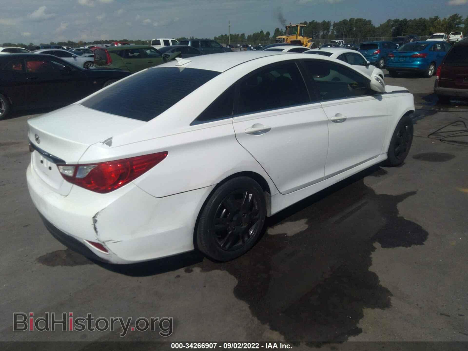 2014 HYUNDAI SONATA - VIN: 5NPEB4ACXEH896978 - Фото 4