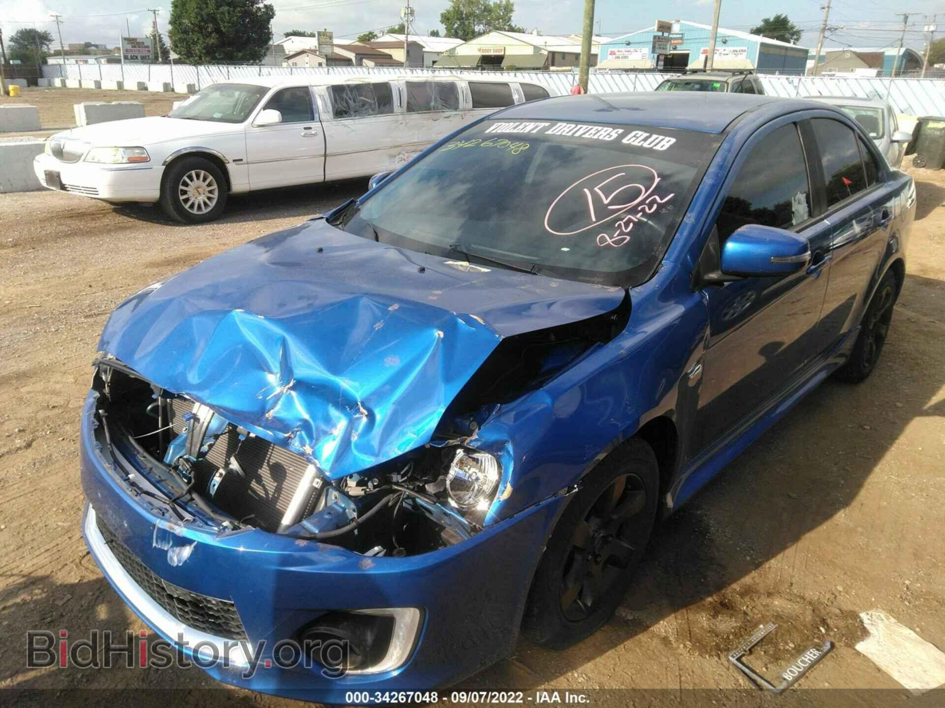 2017 MITSUBISHI LANCER - VIN: JA32V2FW2HU006872 - Фото 2