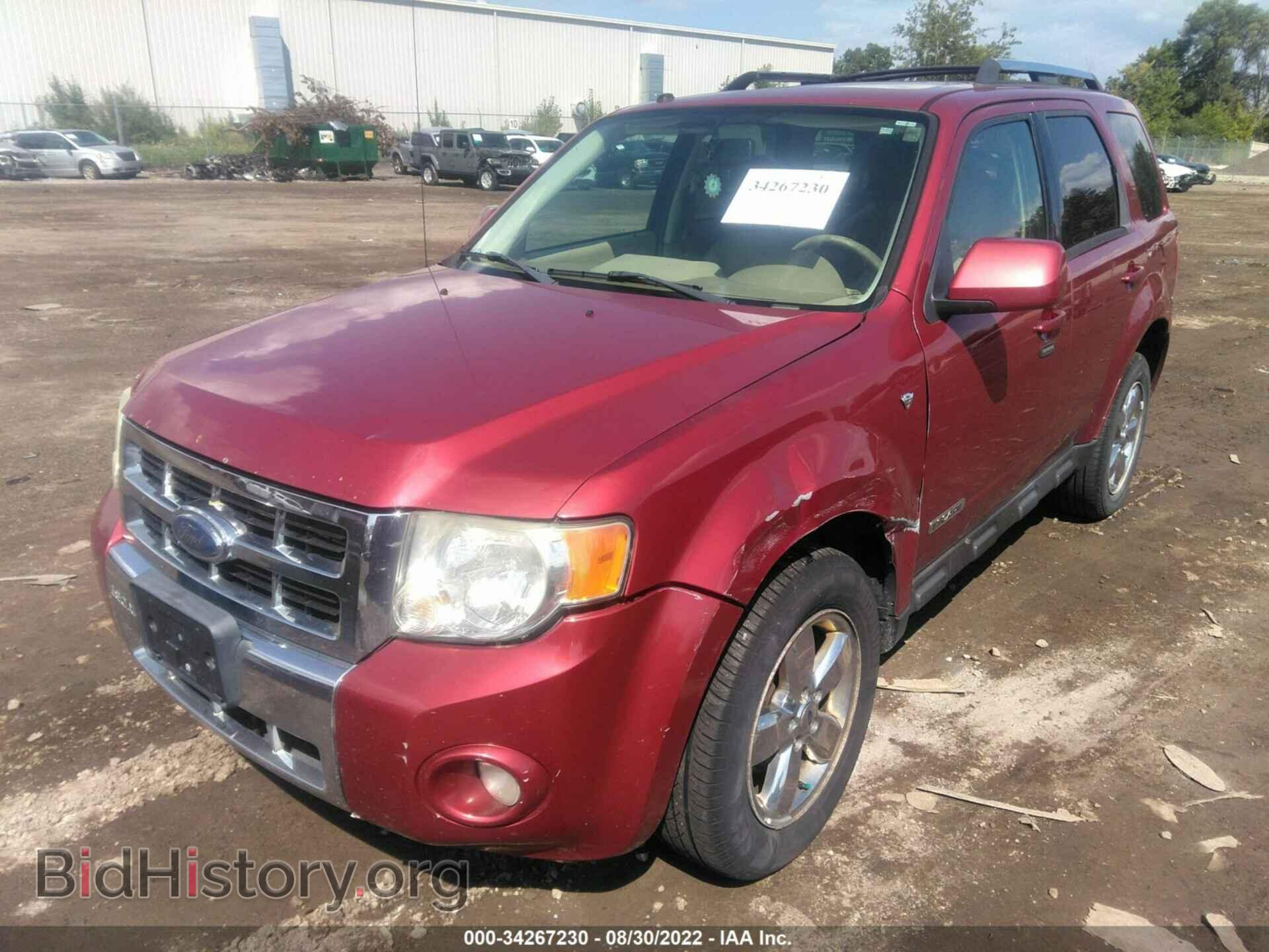 2008 FORD ESCAPE - VIN: 1FMCU94148KC78839 - Фото 2