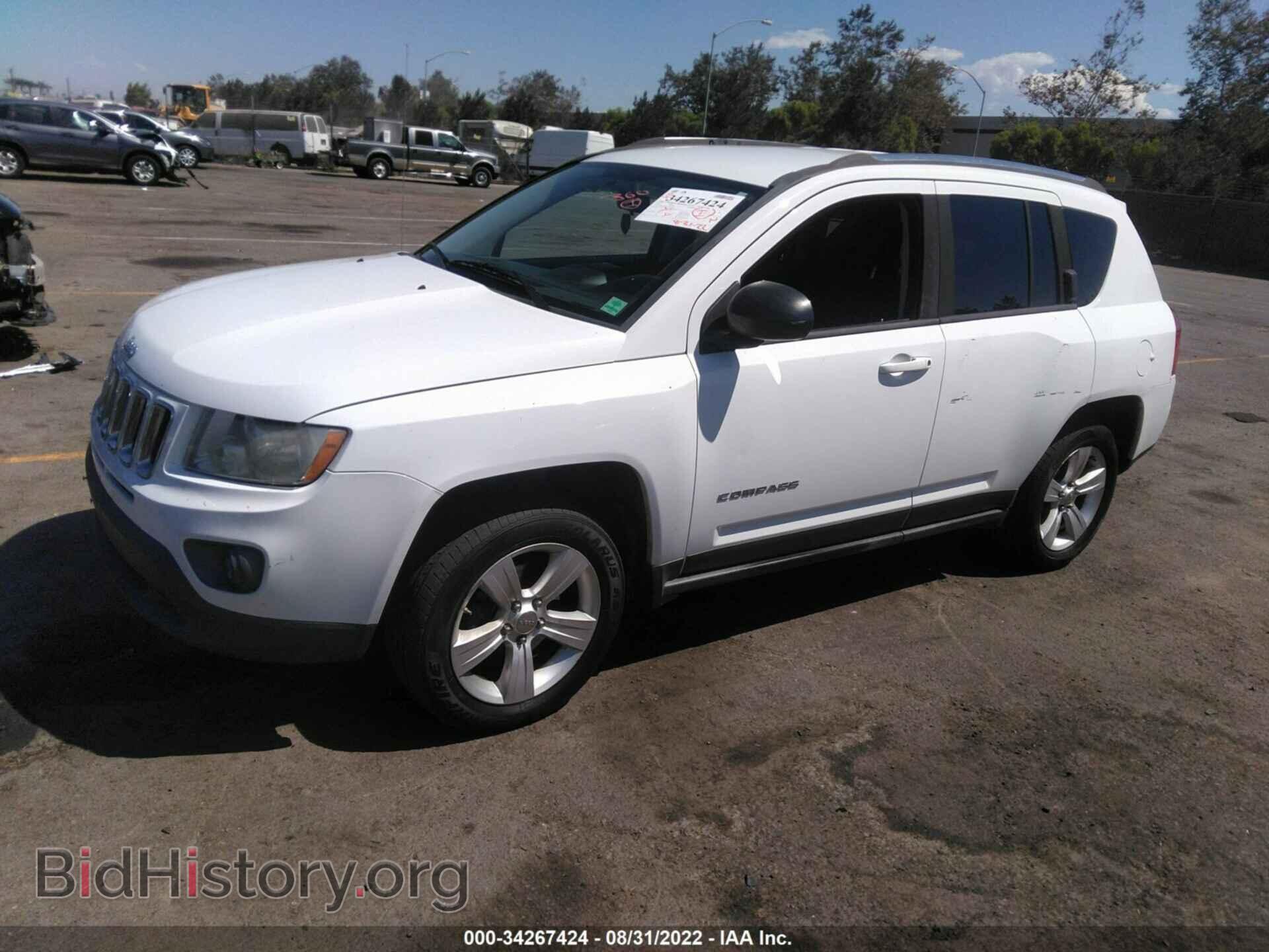 2012 JEEP COMPASS - VIN: 1C4NJCBA1CD618189 - Фото 2
