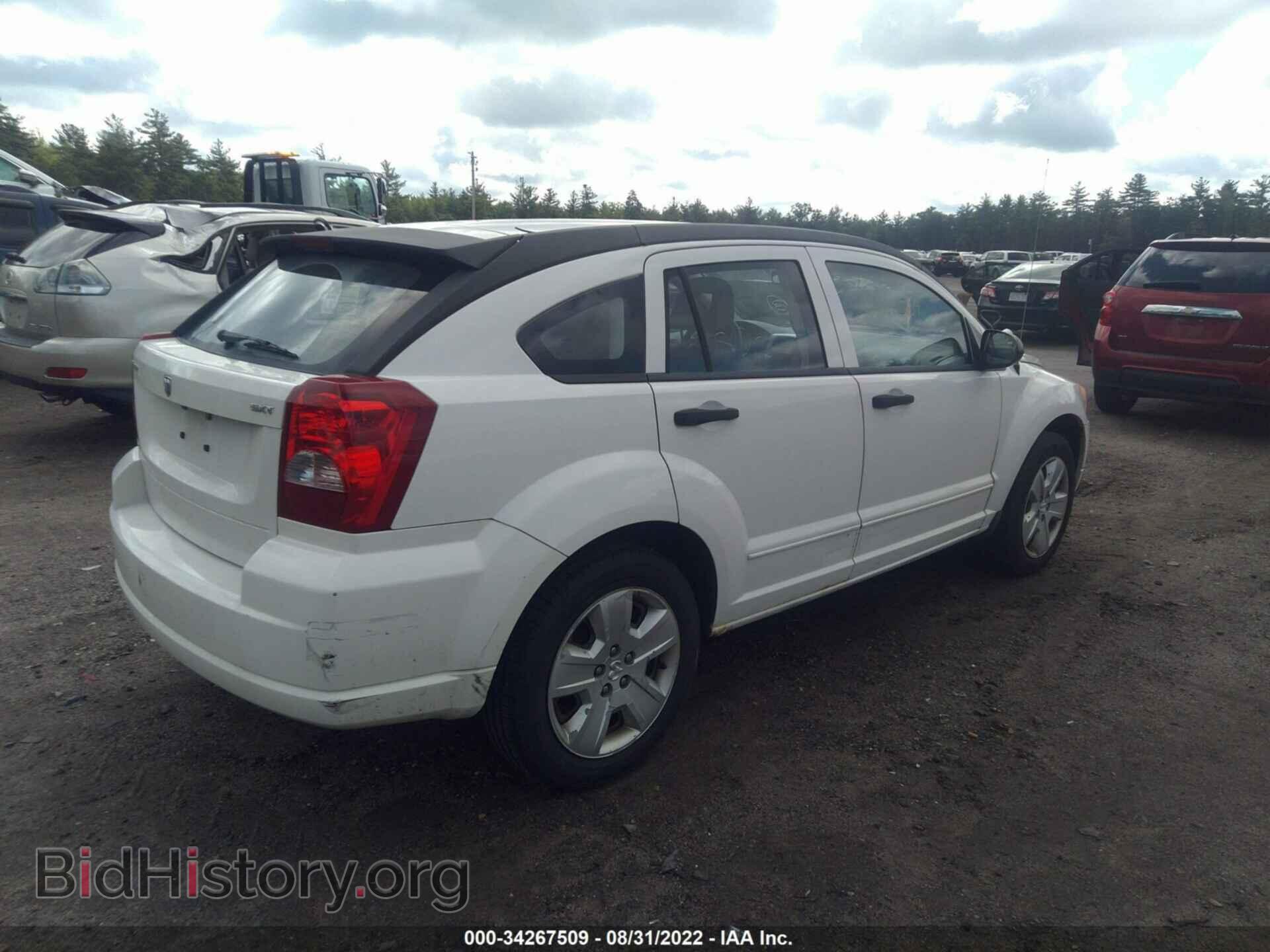 2007 DODGE CALIBER - VIN: 1B3HB48B27D553716 - Фото 4
