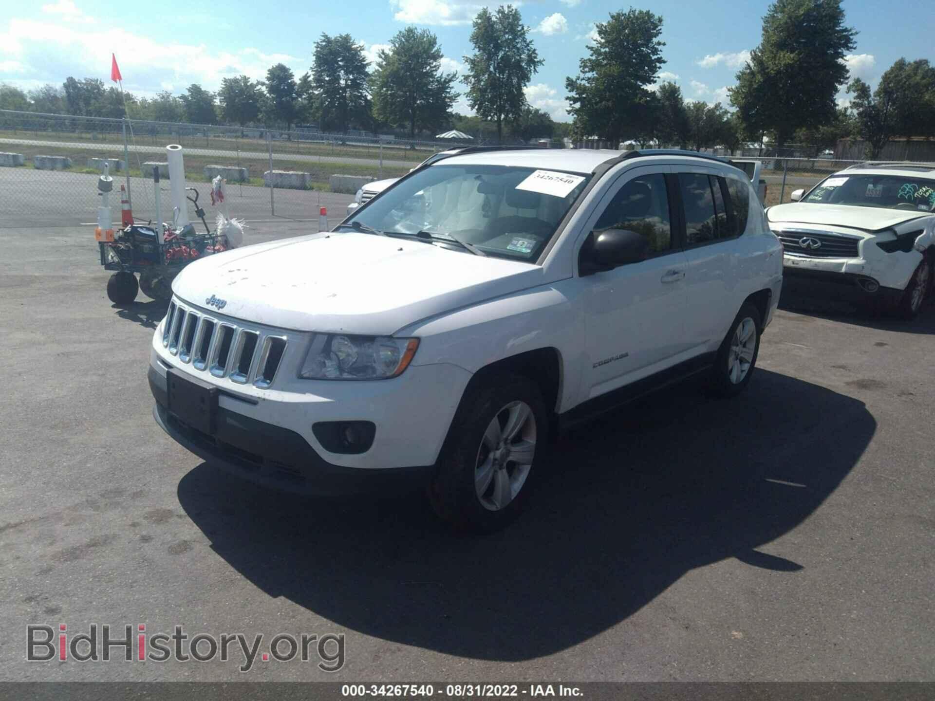 2012 JEEP COMPASS - VIN: 1C4NJDBBXCD588351 - Фото 2