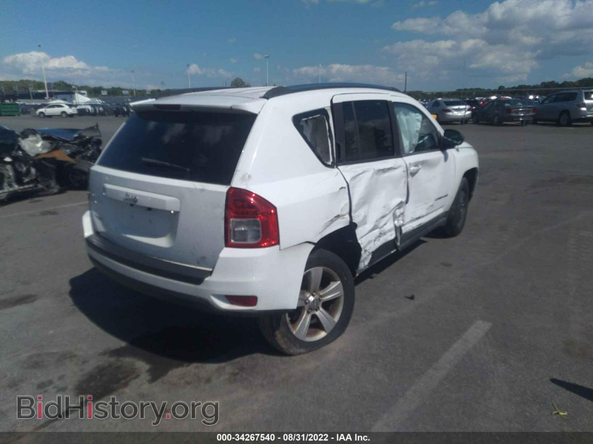 2012 JEEP COMPASS - VIN: 1C4NJDBBXCD588351 - Фото 4