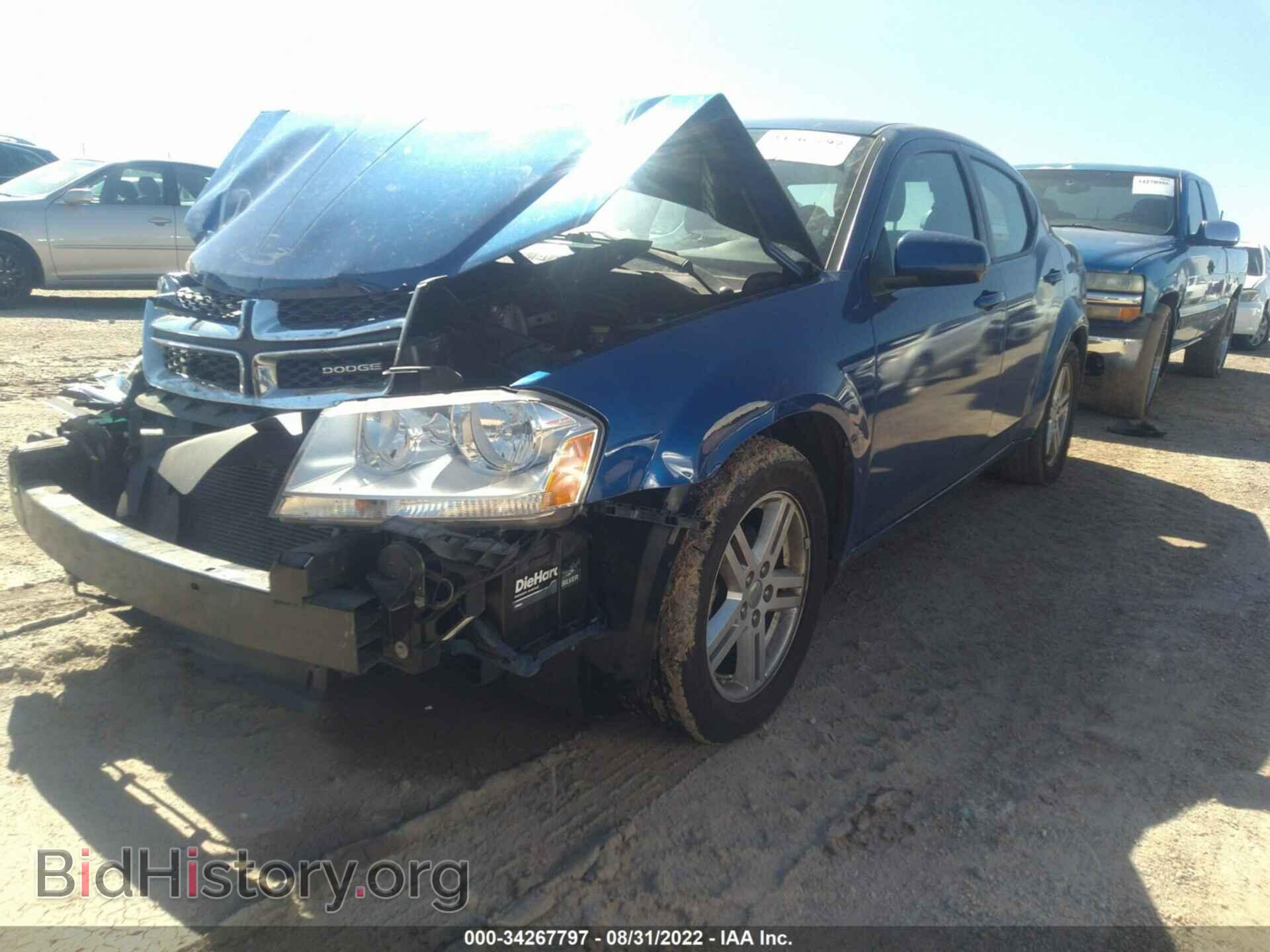 2012 DODGE AVENGER - VIN: 1C3CDZCB3CN148674 - Photo 2