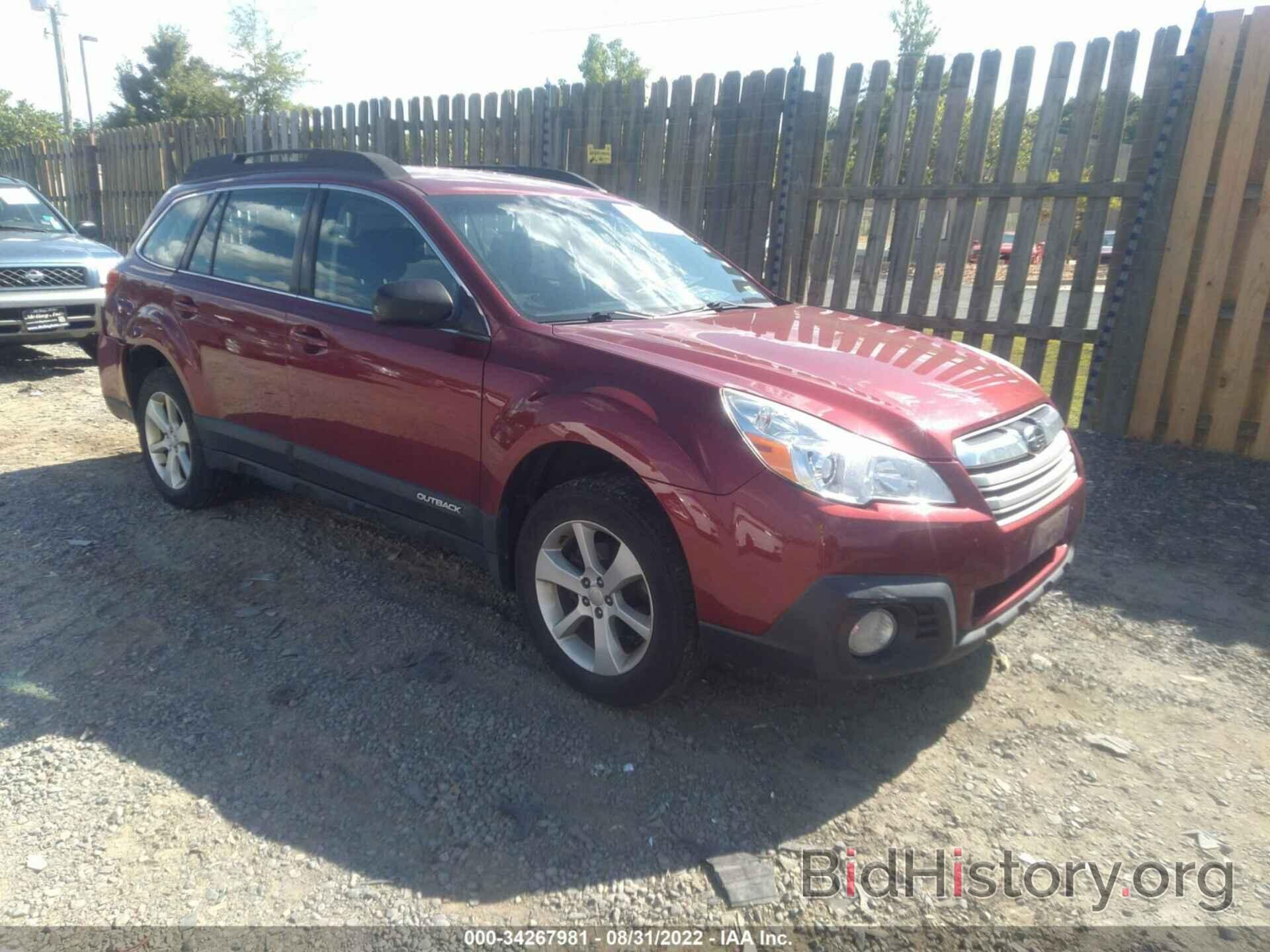 Фотография 4S4BRBAC2E3242549 - SUBARU OUTBACK 2014