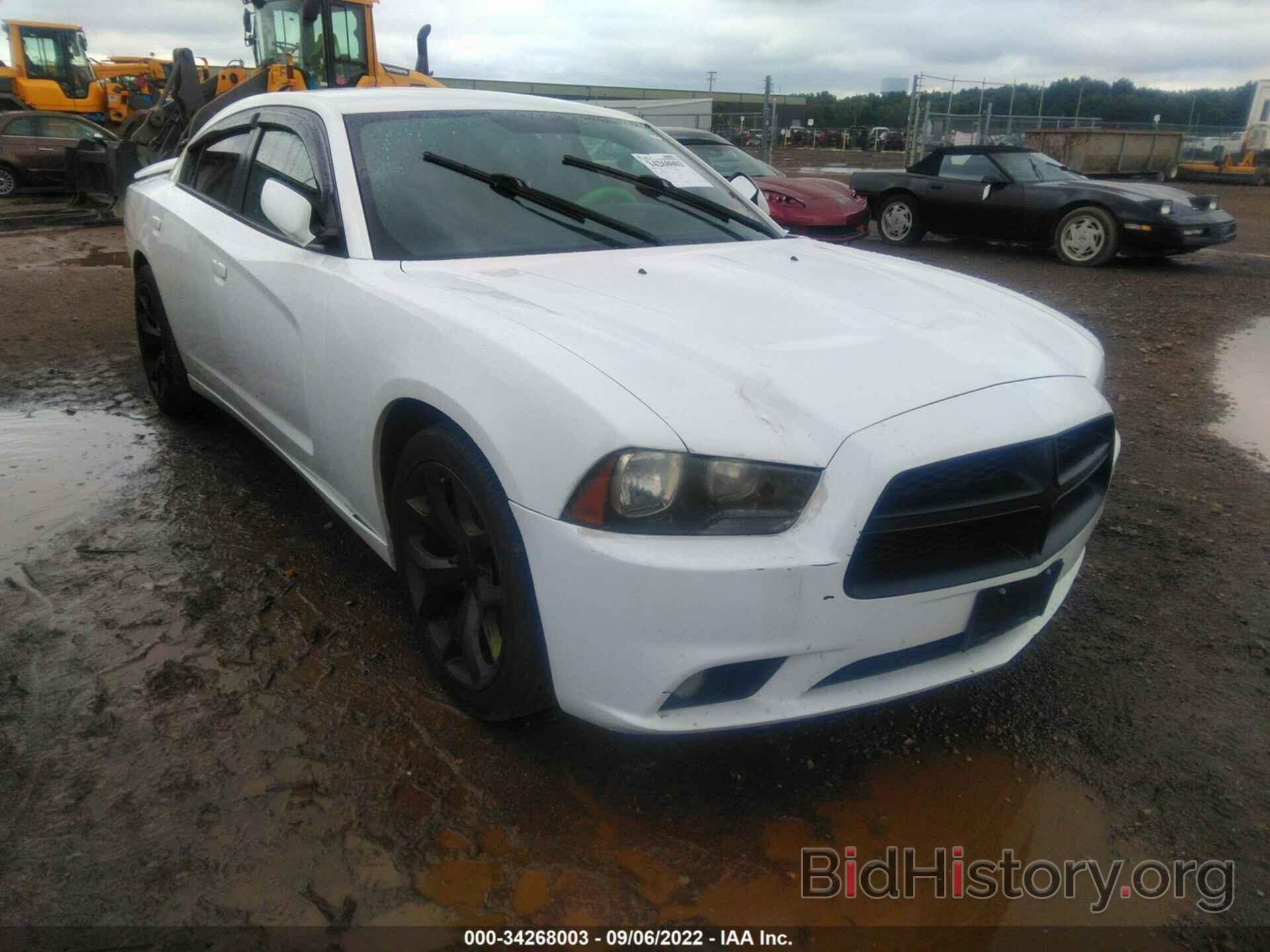 Photo 2C3CDXHG3DH502289 - DODGE CHARGER 2013