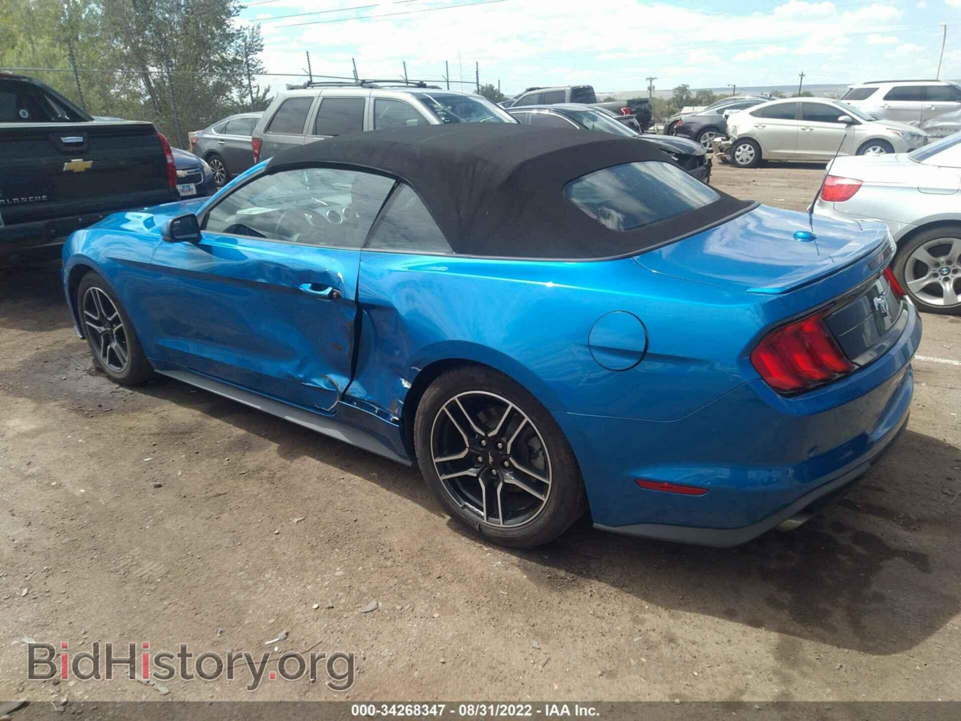 2020 FORD MUSTANG - VIN: 1FATP8UH0L5143292 - Фото 3