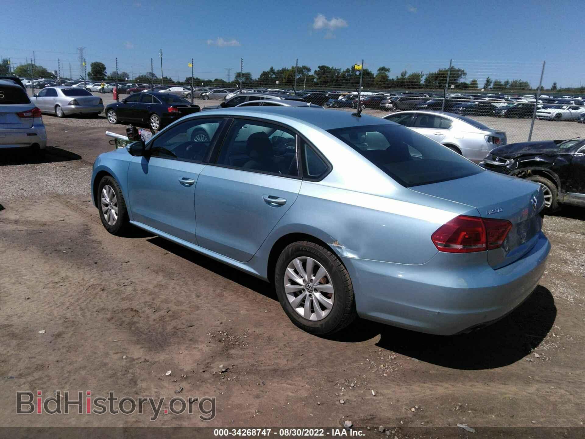 2012 VOLKSWAGEN PASSAT - VIN: 1VWAP7A36CC081538 - Фото 3