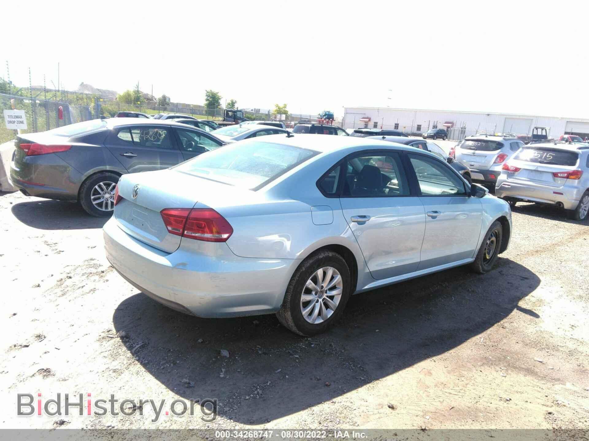 2012 VOLKSWAGEN PASSAT - VIN: 1VWAP7A36CC081538 - Фото 4