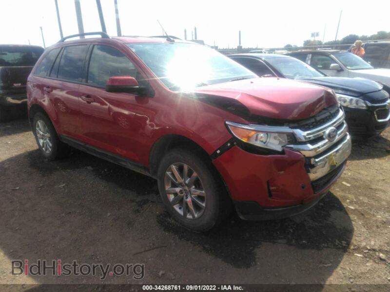 2012 Ford EDGE SEL (VIN 2FMDK4JC3CBA49025) — photo 1 of 11, IAAI, damage: front end