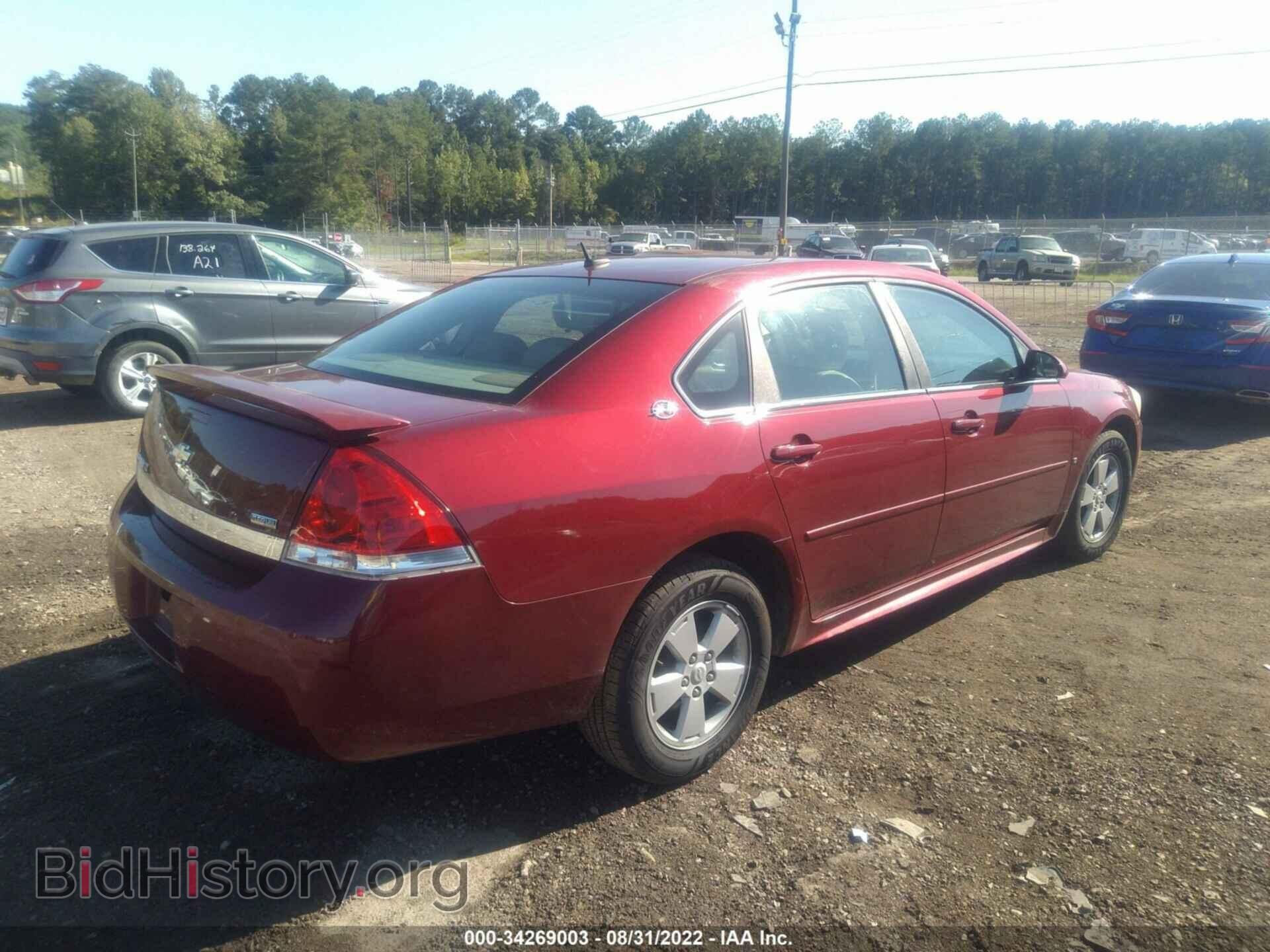 2009 CHEVROLET IMPALA - VIN: 2G1WT57K991187531 - Фото 4