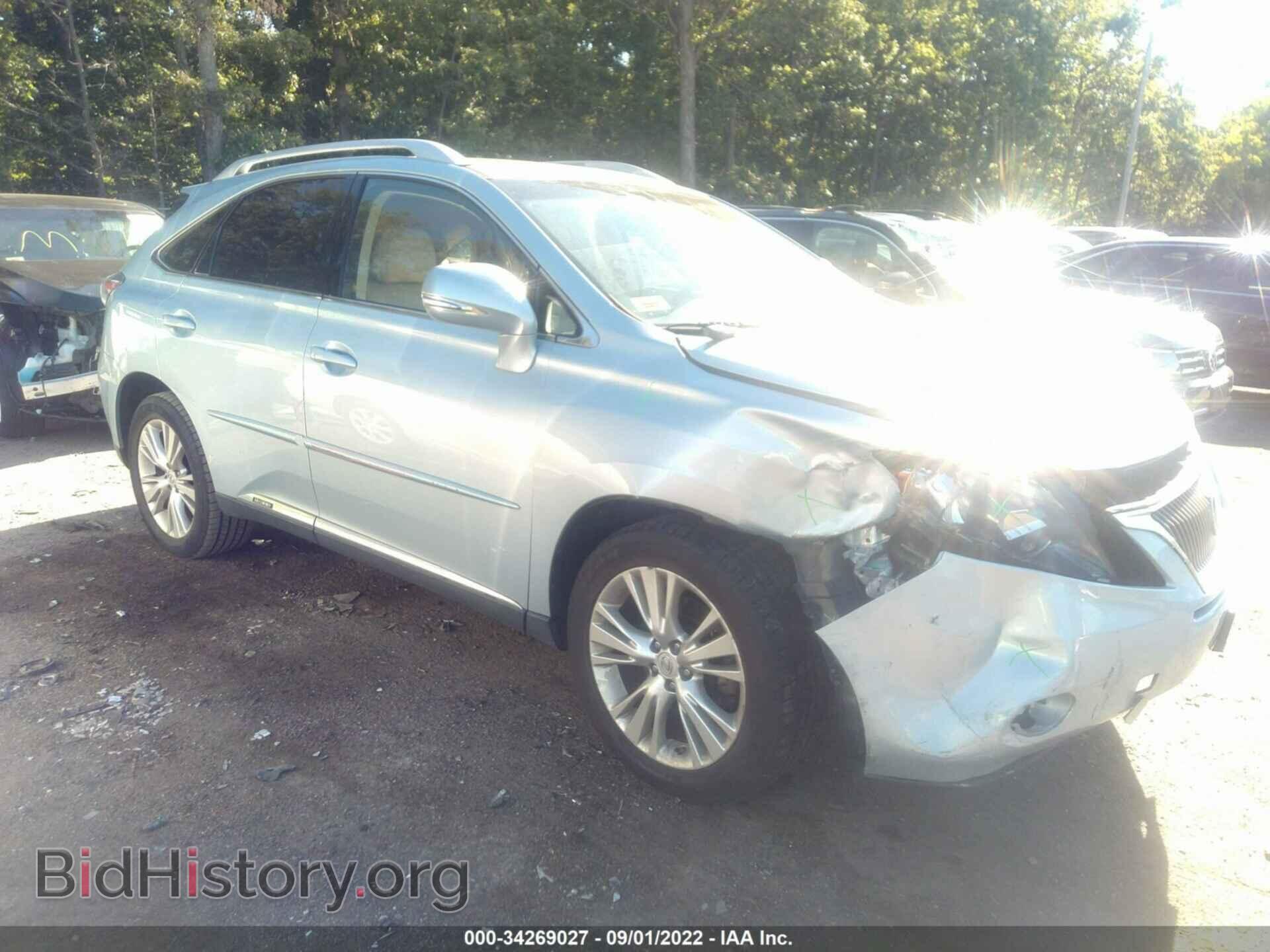 Photo JTJBC1BA1A2009319 - LEXUS RX 450H 2010