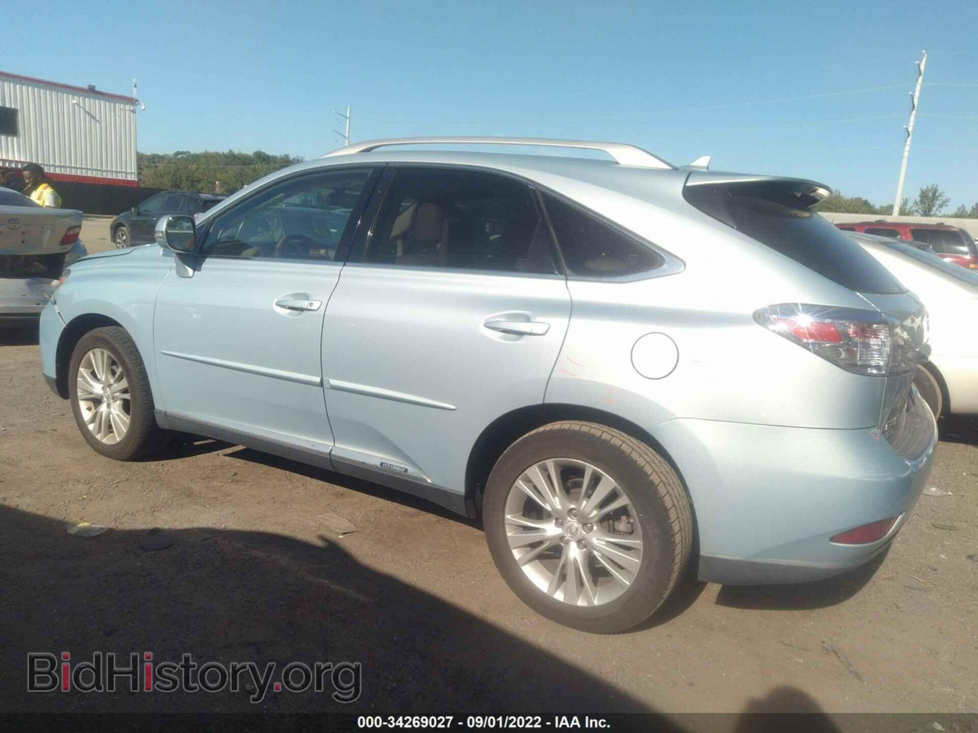 2010 LEXUS RX 450H - VIN: JTJBC1BA1A2009319 - Фото 3