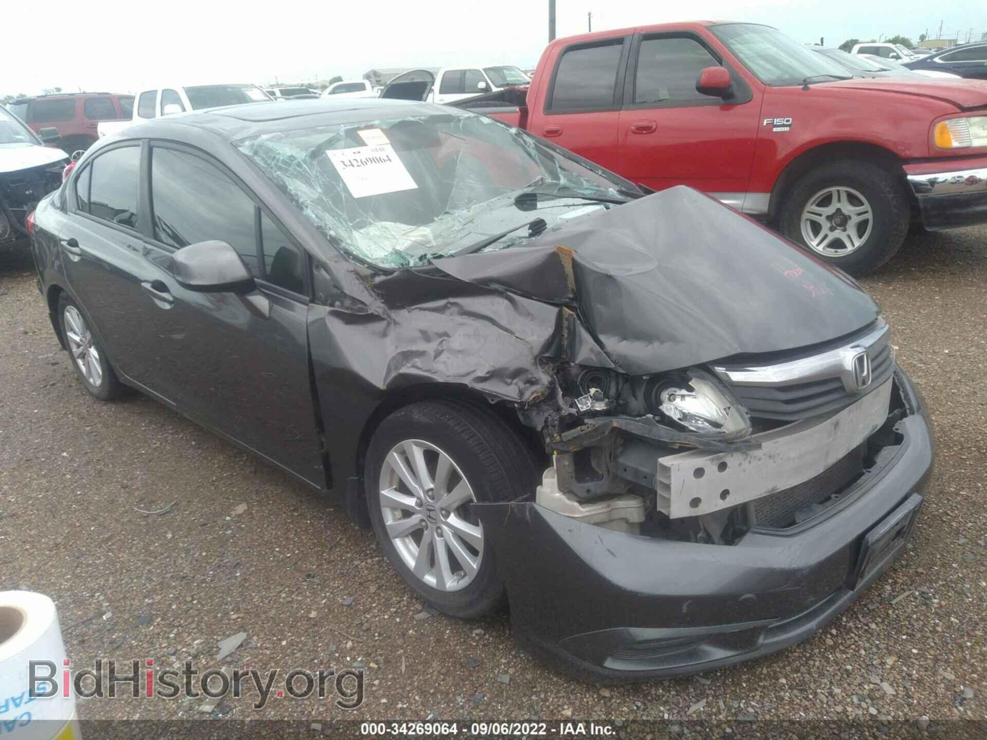 Фотография 2HGFB2F8XCH500410 - HONDA CIVIC SDN 2012