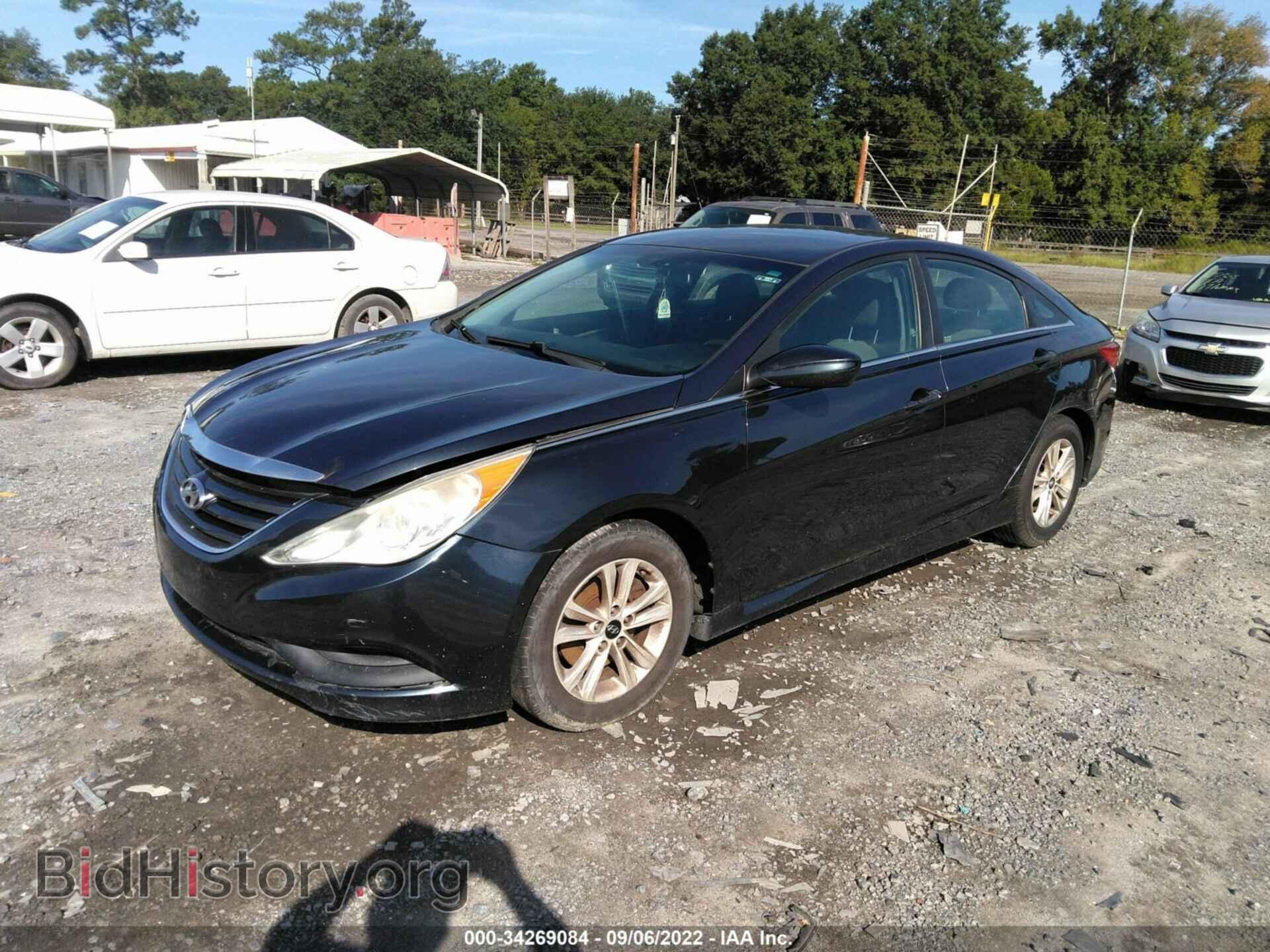 2014 HYUNDAI SONATA - VIN: 5NPEB4AC4EH855598 - Фото 2