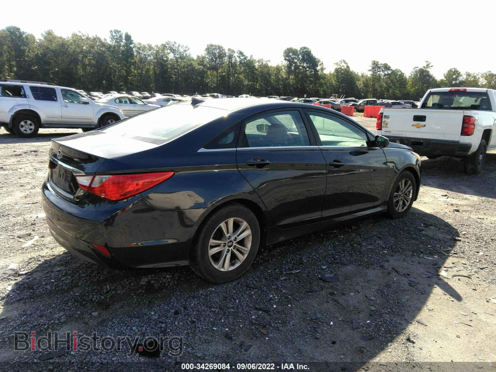 2014 HYUNDAI SONATA - VIN: 5NPEB4AC4EH855598 - Фото 4