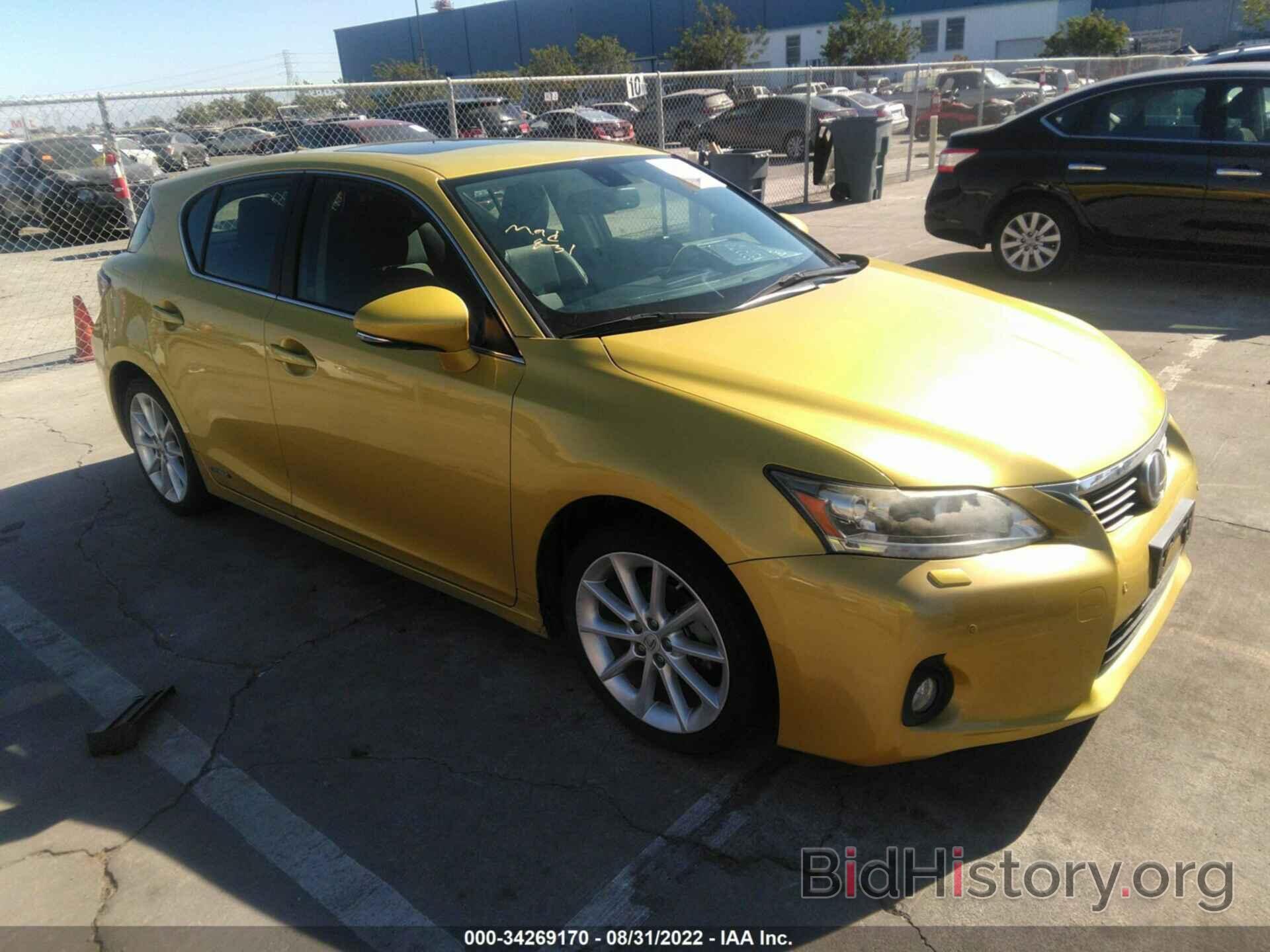 Photo JTHKD5BH1B2046598 - LEXUS CT 200H 2011