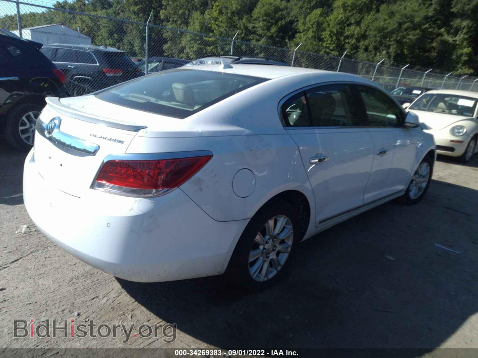 2012 BUICK LACROSSE - VIN: 1G4GD5ER1CF317323 - Фото 4