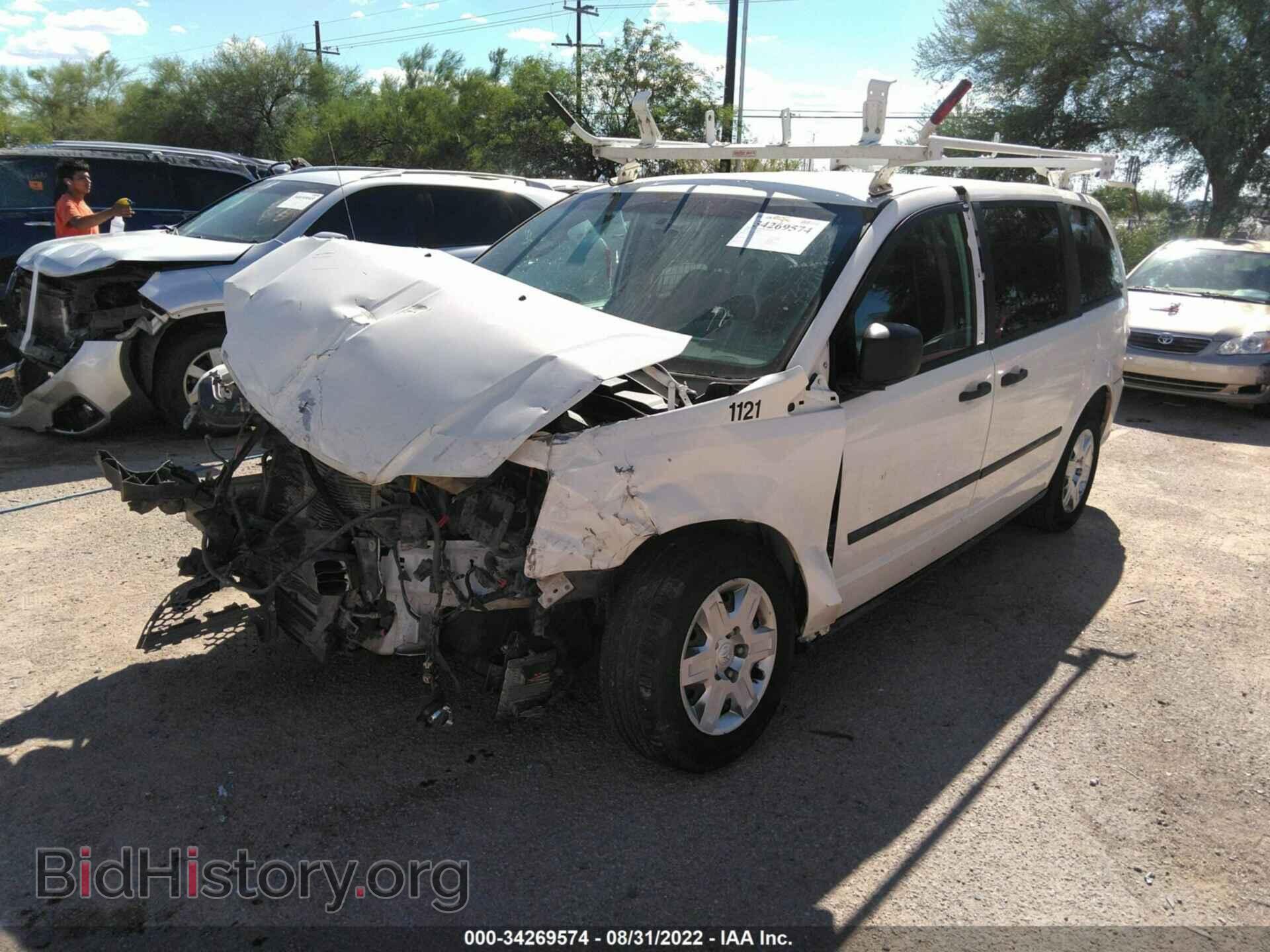 2013 RAM CARGO VAN - VIN: 2C4JRGAG6DR771427 - Фото 2