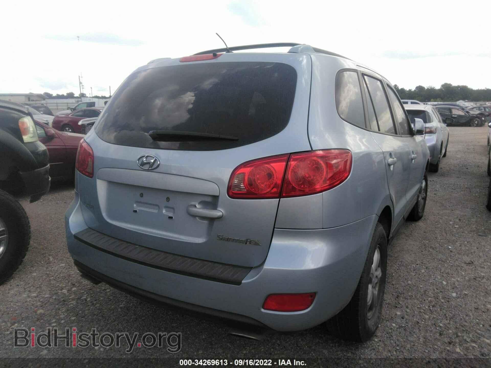 2007 HYUNDAI SANTA FE - VIN: 5NMSG13D07H002107 - Фото 4