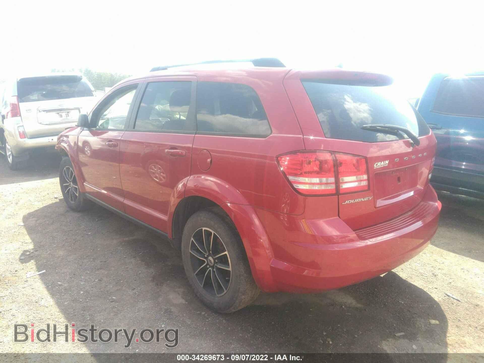 2018 DODGE JOURNEY - VIN: 3C4PDCAB6JT275817 - Фото 3