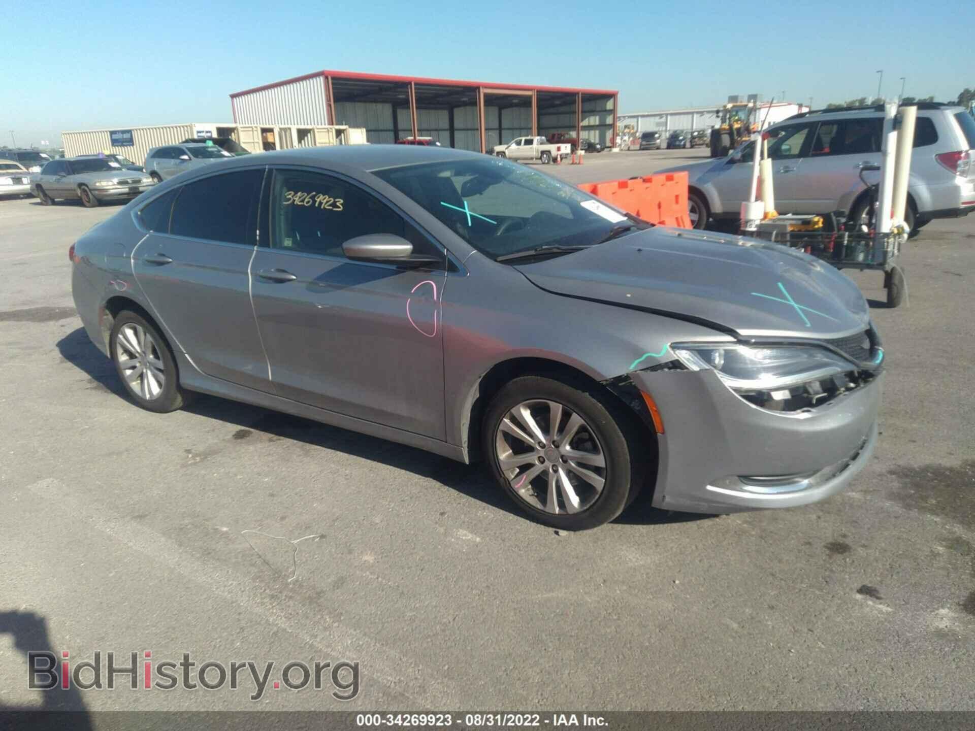 Фотография 1C3CCCAB0GN112059 - CHRYSLER 200 2016